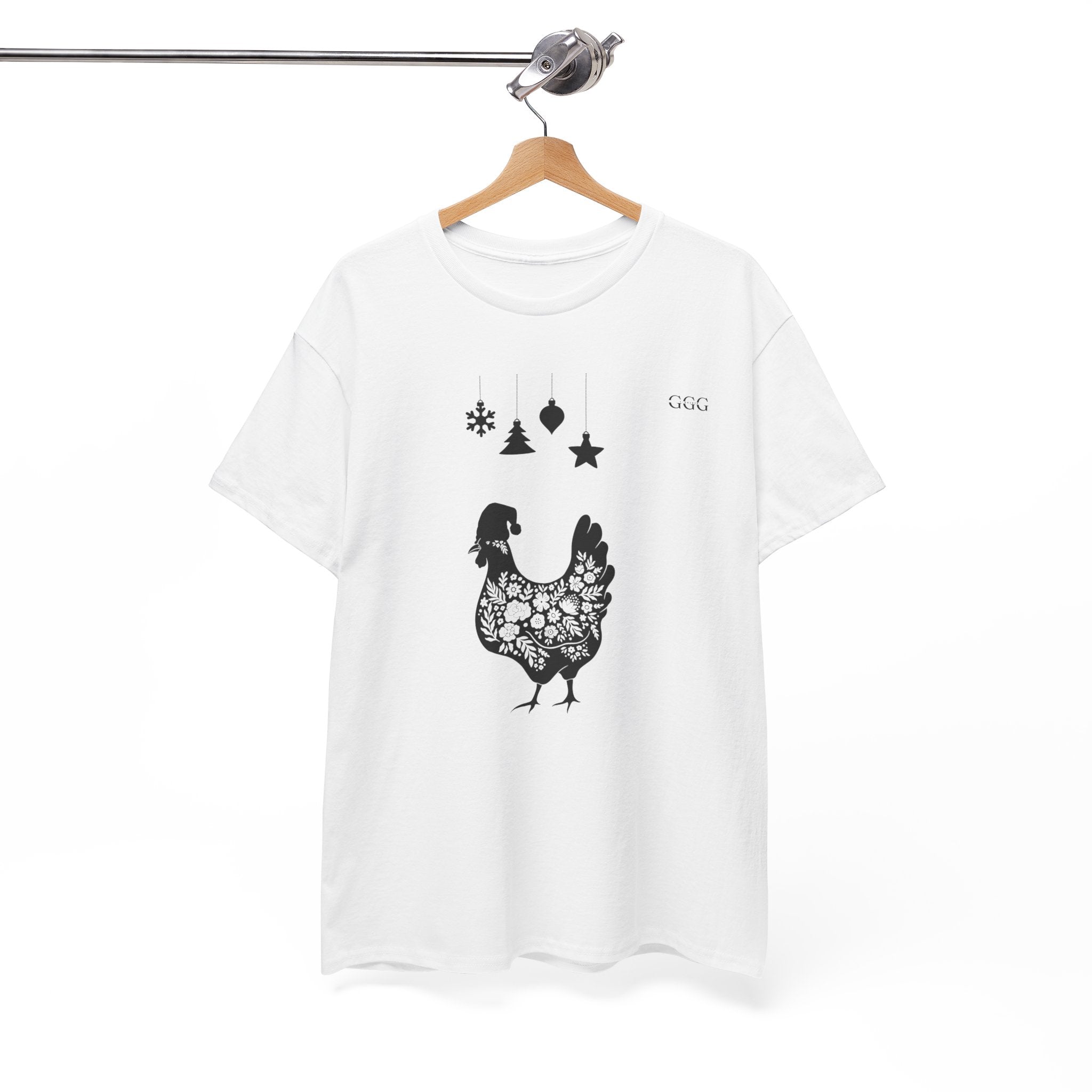 Ladies Farmhouse Chicken Tee, Cottagecore T-Shirt, Animal Lover Gift, Casual Style, Unique Graphic Tee, Vintage Farm Style