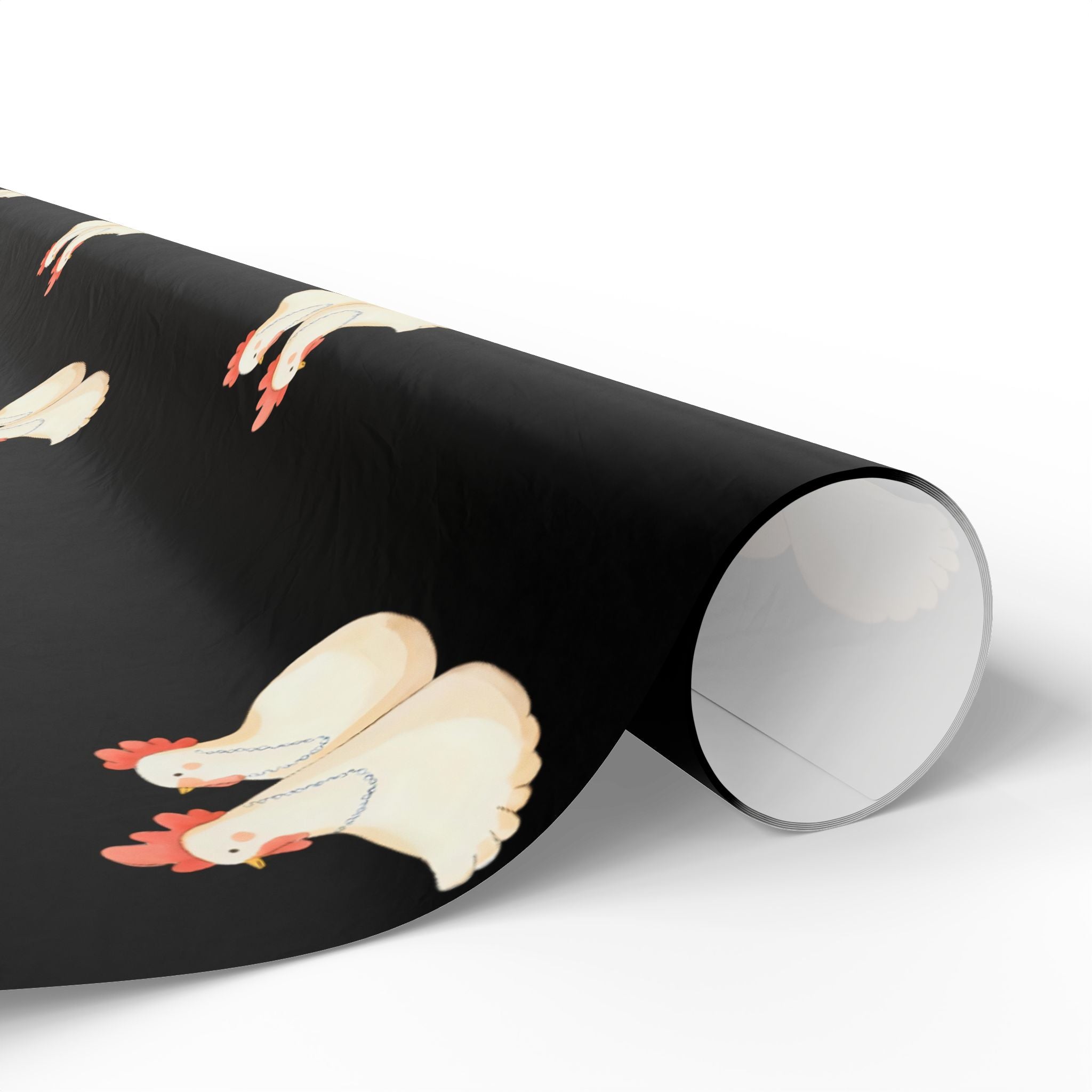 Two Cackling Hens Wrapping Paper, Fun Gift Wrap for Birthdays, Holidays, Parties, Farmhouse Decor