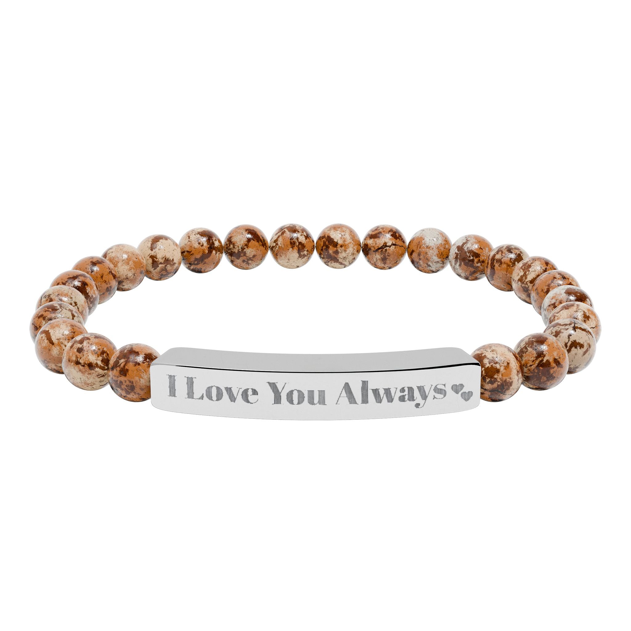 "I love you always" Engraved Bracelet