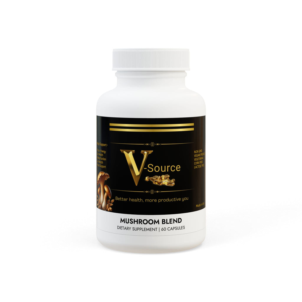 V-Source - Mushroom Blend Supplement (60 Capsules)