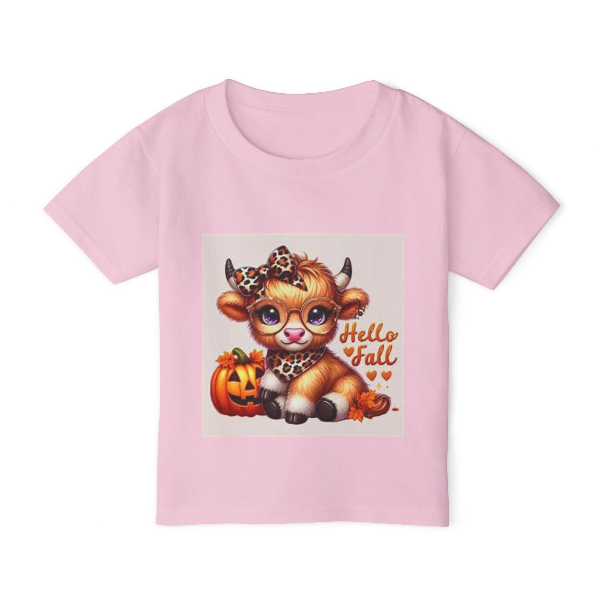 Hello Fall Toddler T-shirt, Cute Halloween Shirt, Kid's Fall Apparel, Toddler Graphic Tee, Halloween Costume