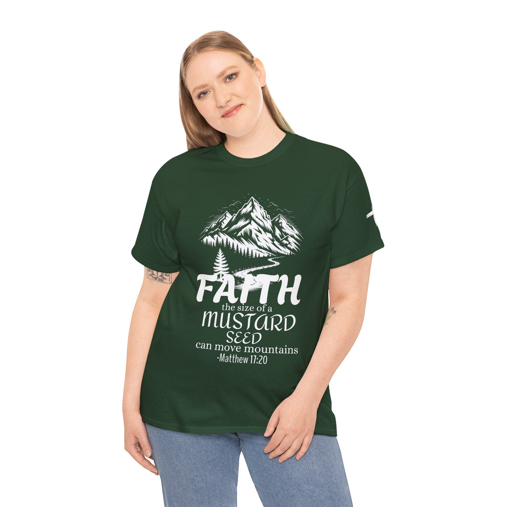 Faith-Inspired Unisex Heavy Cotton Tee