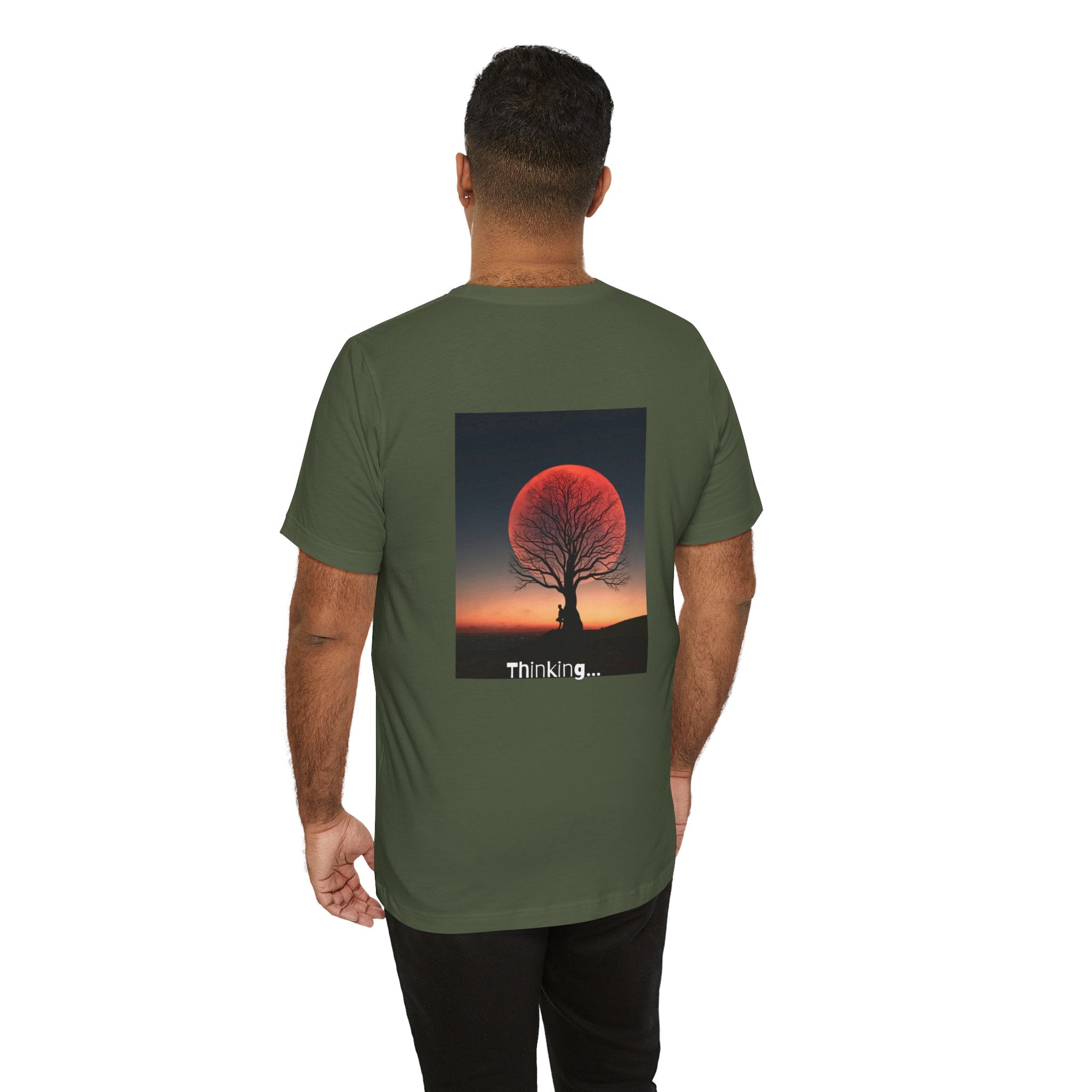 Thinking Tree Graphic Tee for Nature Lovers