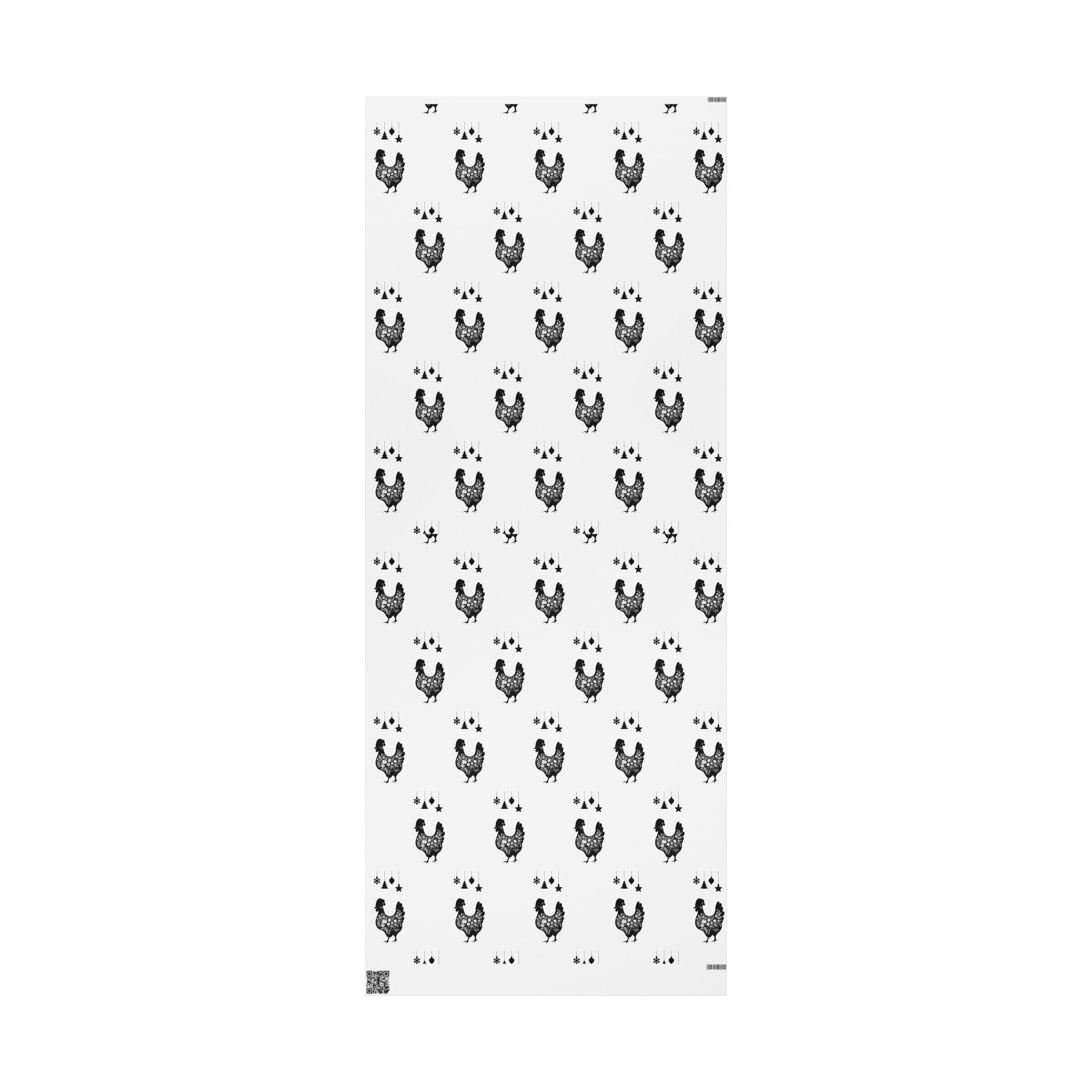 Charming Chicken Themed Wrapping Paper, Gift Wrap for Farmhouse Decor, Holiday & Celebration, Rustic Gift Packaging, Party Supplies