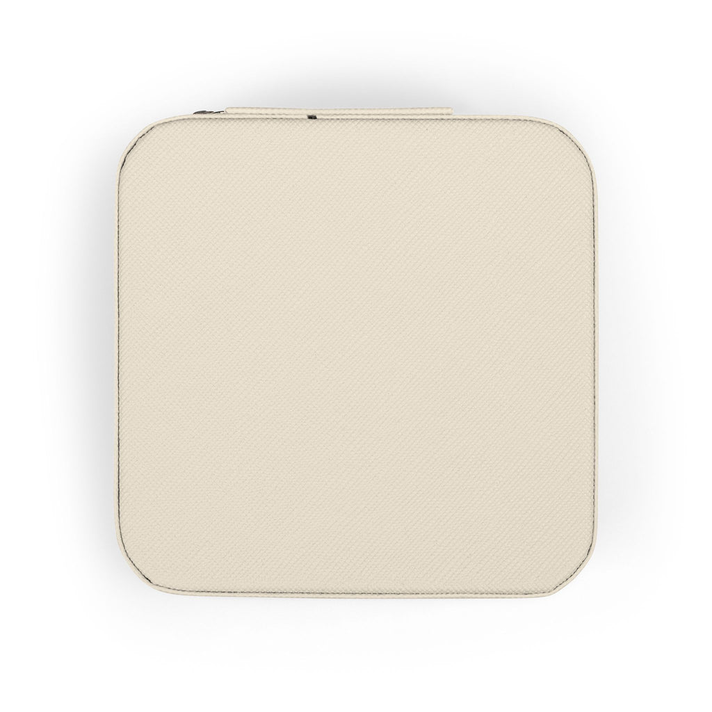 Smile, Sparkle, Shine Jewelry Travel Case with Elegant Design