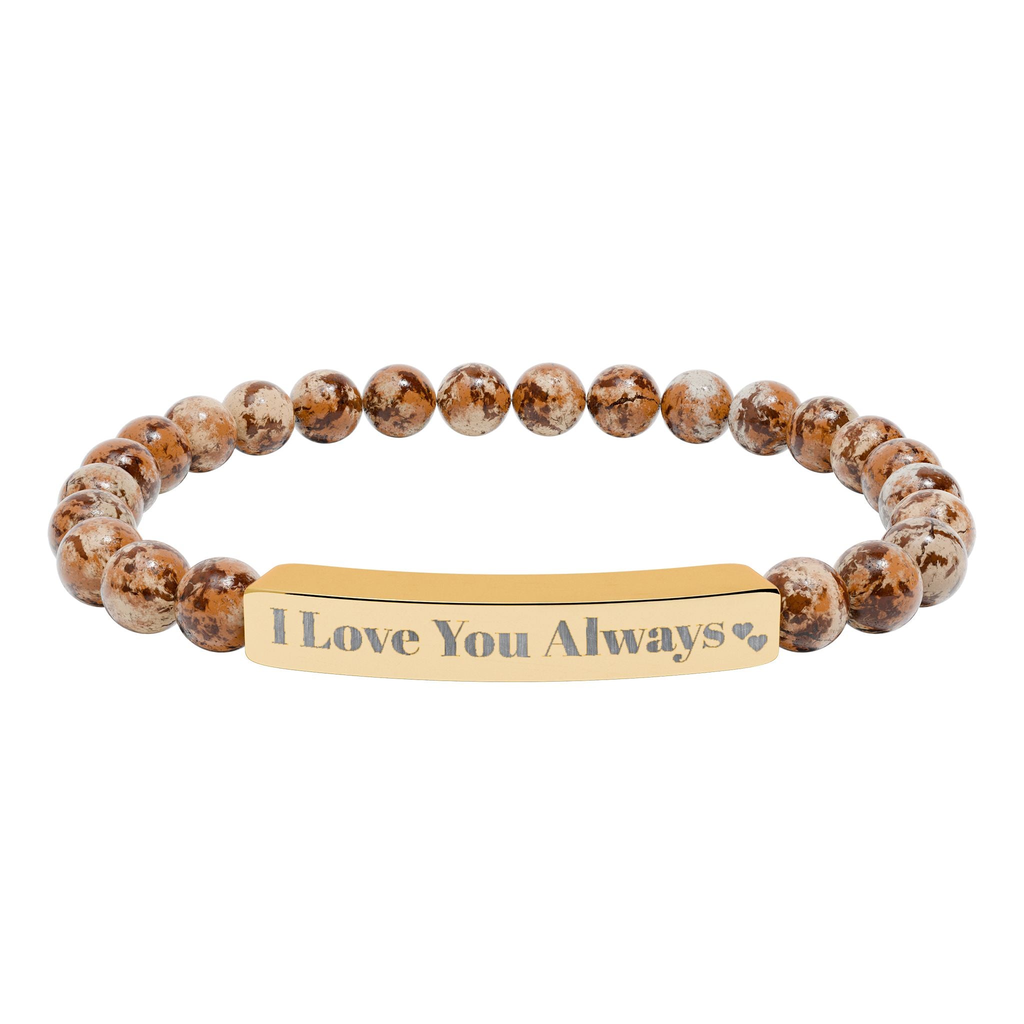 "I love you always" Engraved Bracelet
