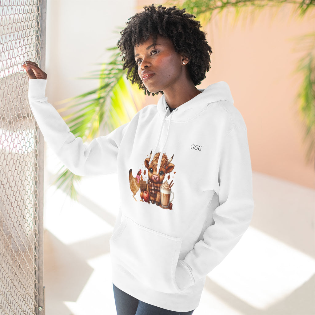 Friends - Cozy Cow & Chicken Hoodie