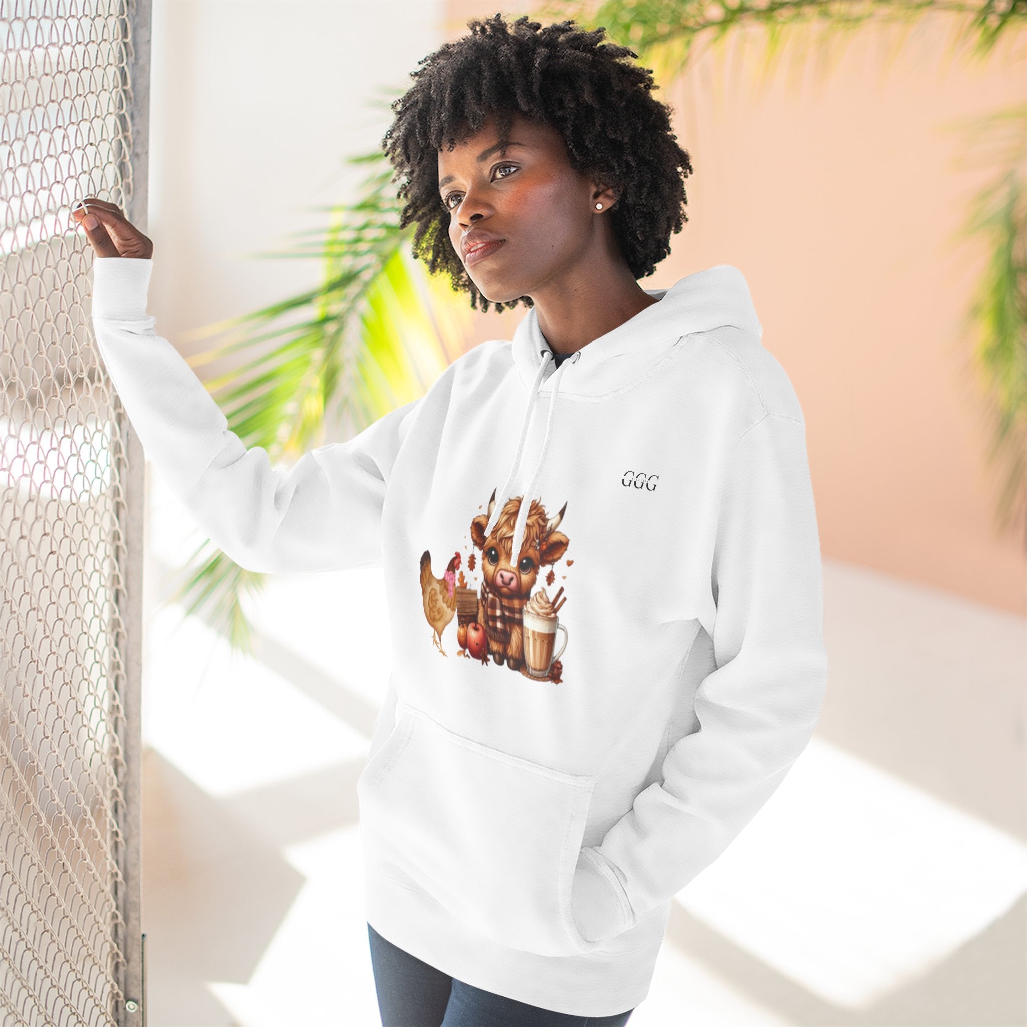Friends - Cozy Cow & Chicken Hoodie