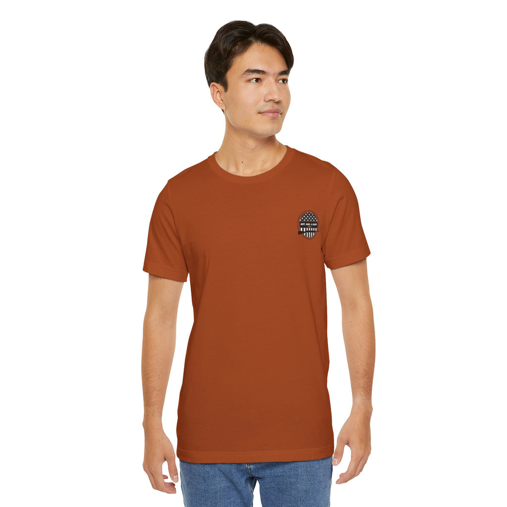 Sunset Forest Unisex Tee - Nature Inspired Short Sleeve Shirt