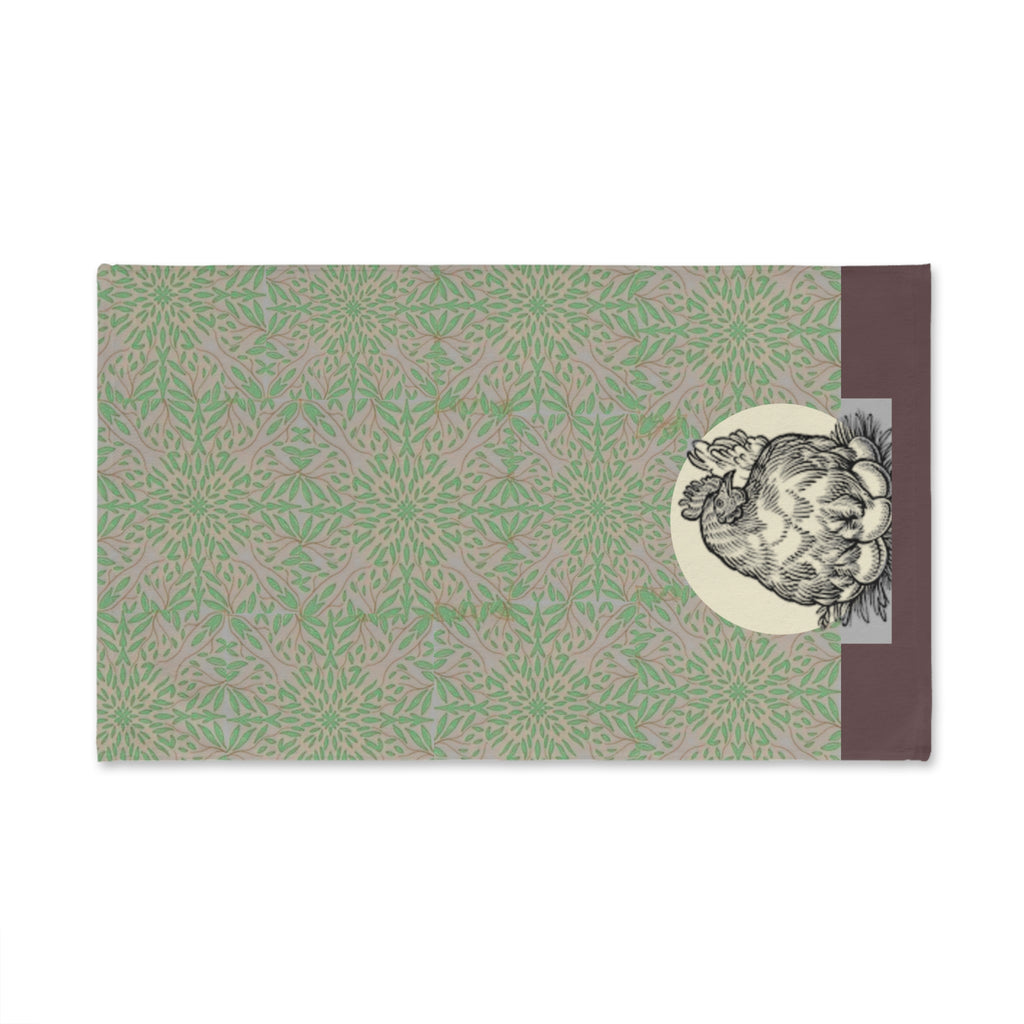 Vintage Look Chicken Kitchen Hand Towel