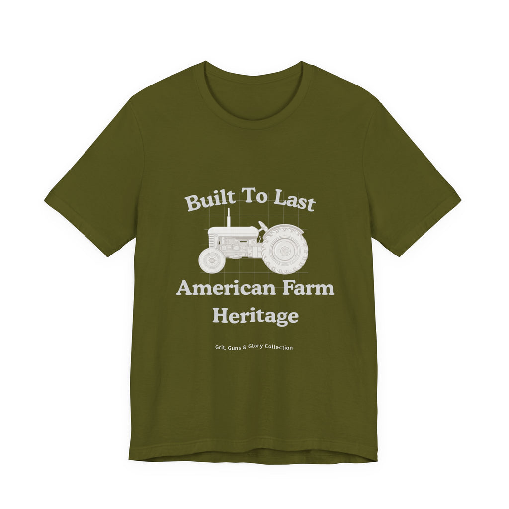 Built To Last Tractor Sweatshirt — American Farm Heritage Crewneck