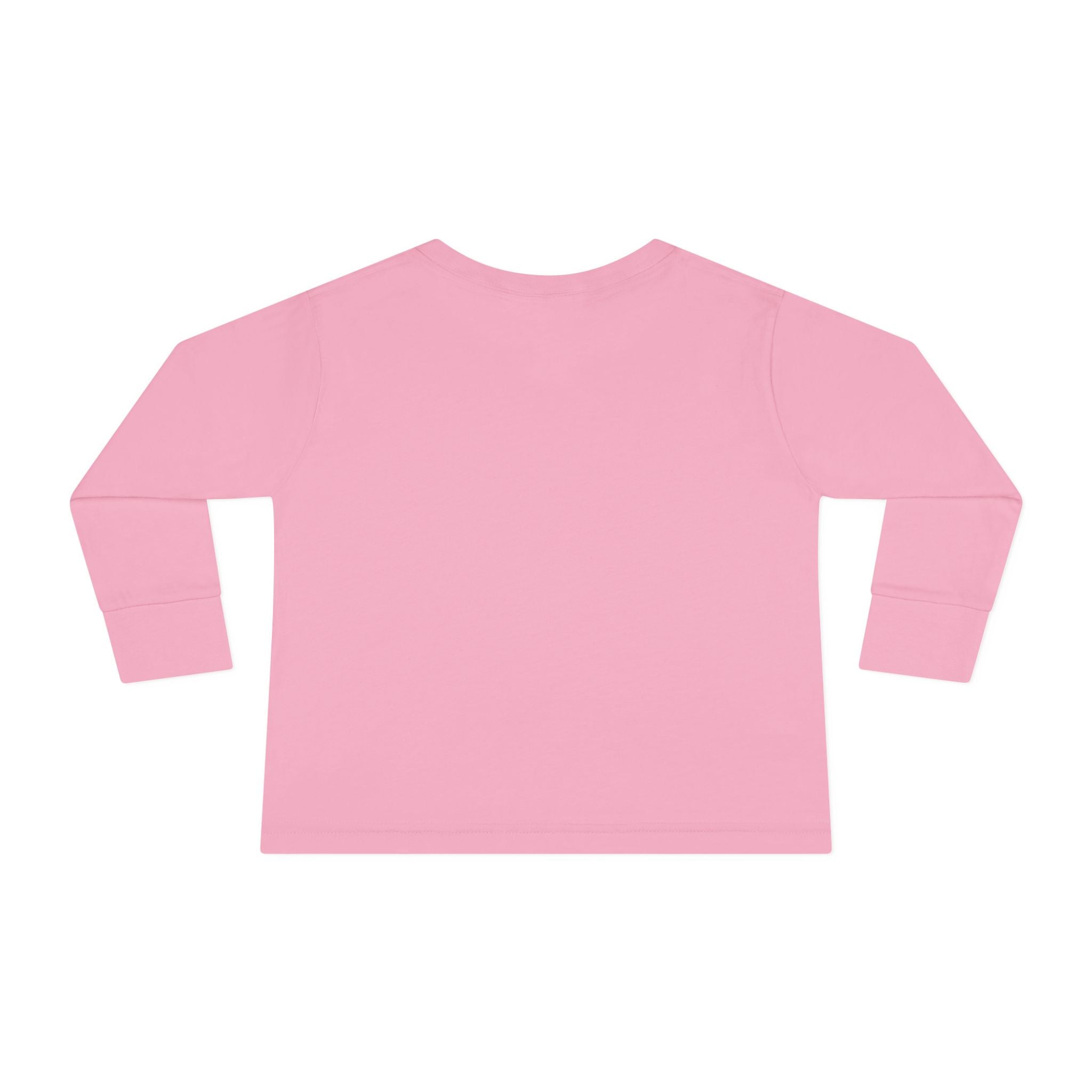 Highland Calf Toddler Long Sleeve Tee — Cute Farm Animal Kids Shirt