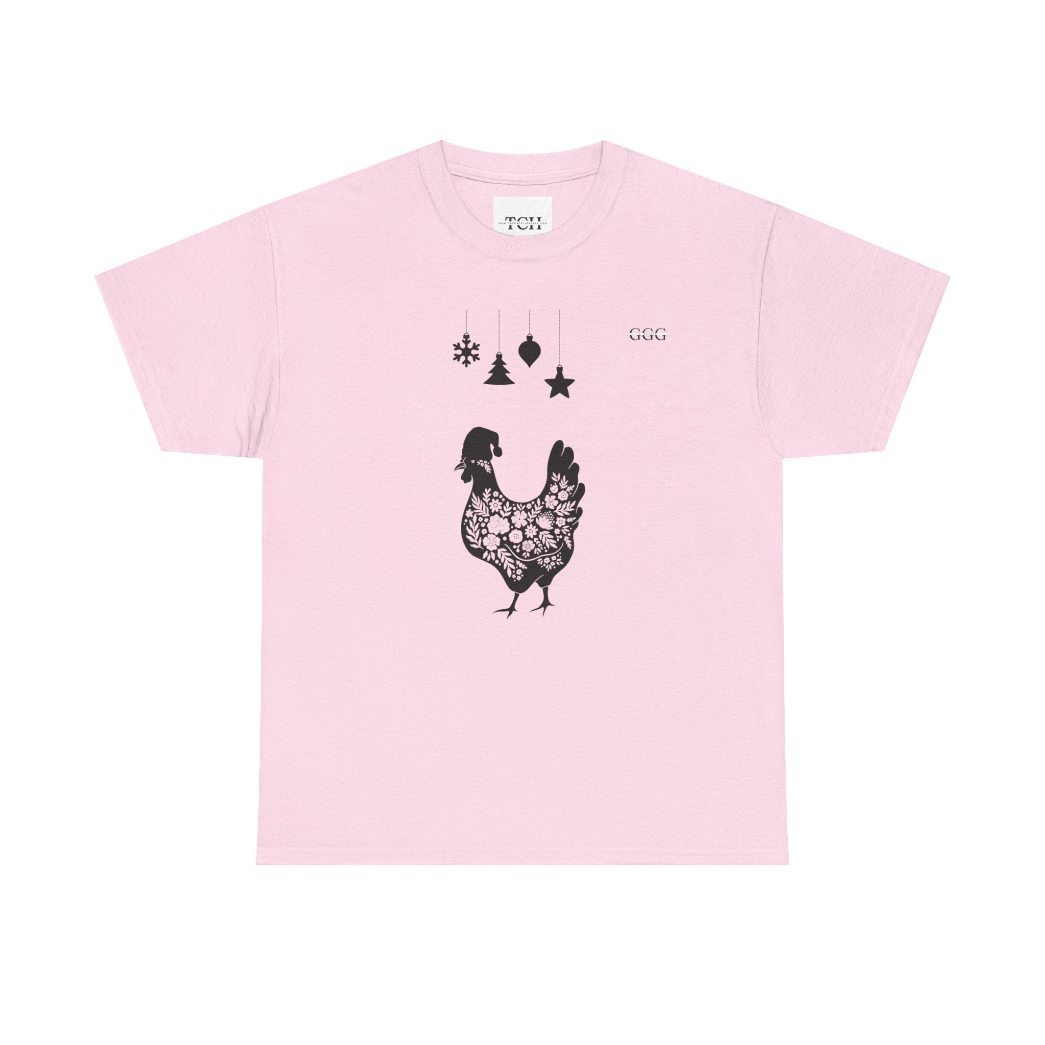 Ladies Farmhouse Chicken Tee, Cottagecore T-Shirt, Animal Lover Gift, Casual Style, Unique Graphic Tee, Vintage Farm Style