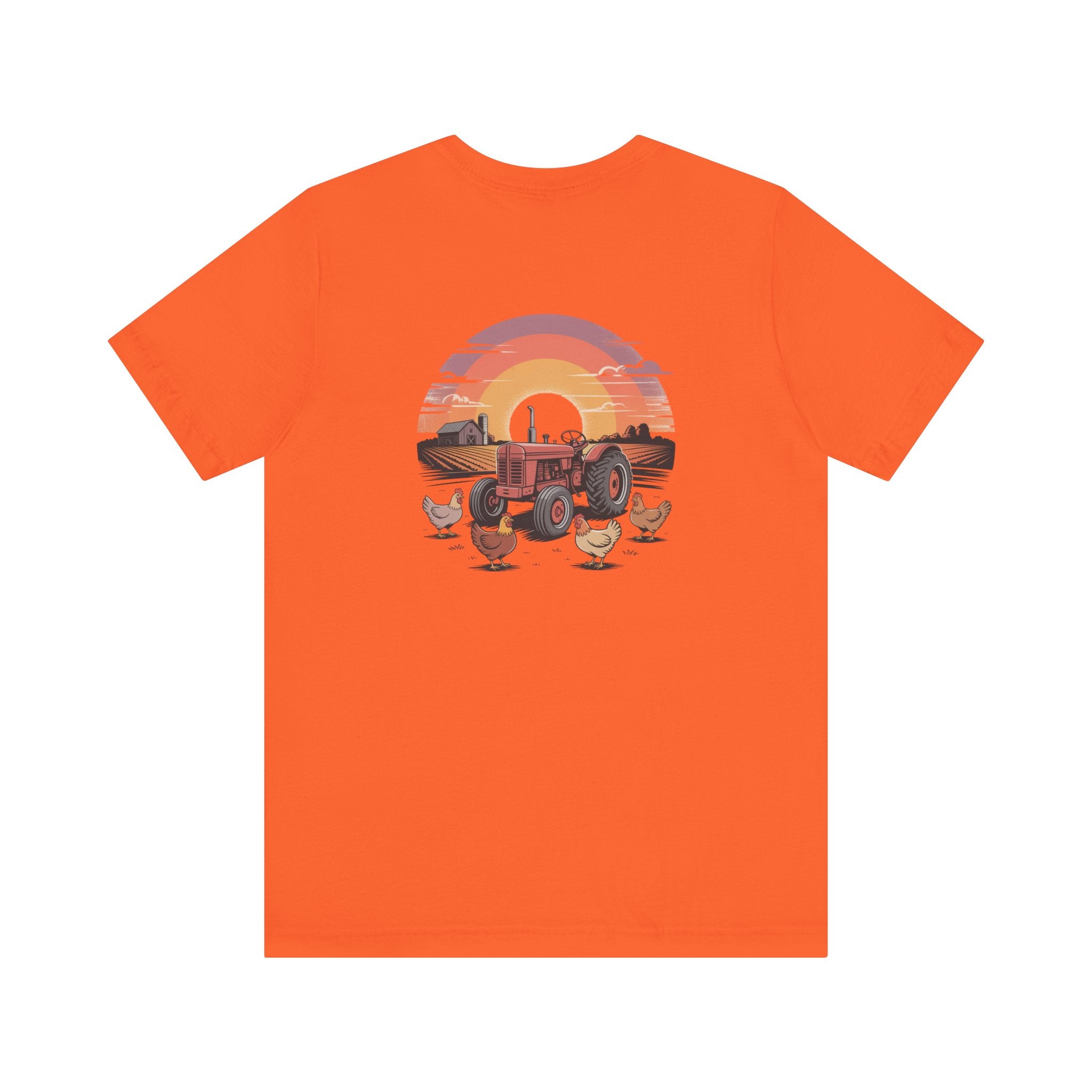 Sunset Forest Unisex Tee - Nature Inspired Short Sleeve Shirt