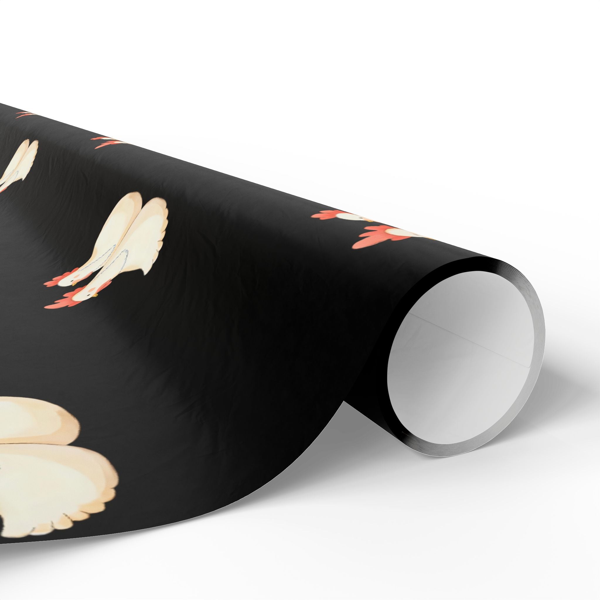 Two Cackling Hens Wrapping Paper, Fun Gift Wrap for Birthdays, Holidays, Parties, Farmhouse Decor