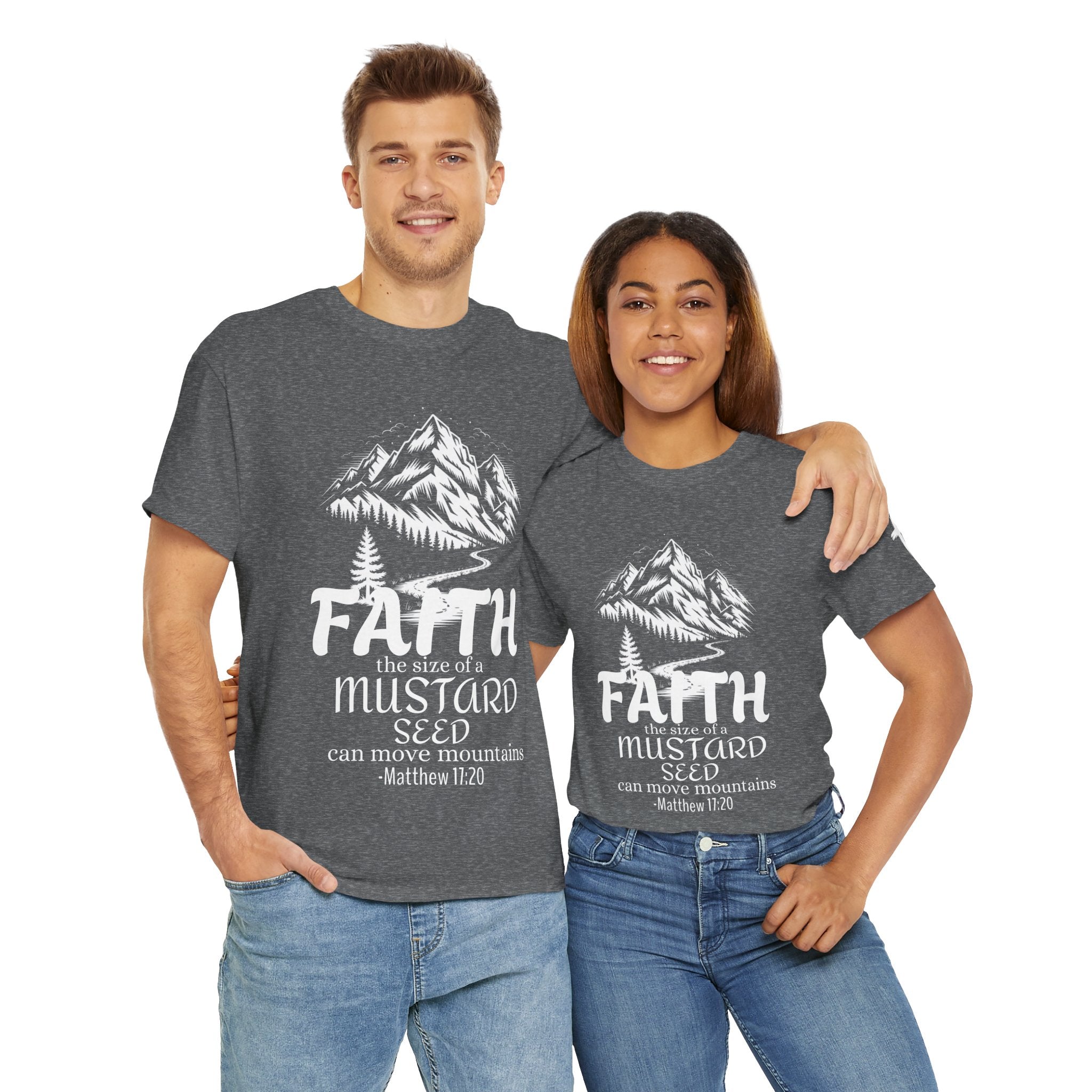 Faith-Inspired Unisex Heavy Cotton Tee
