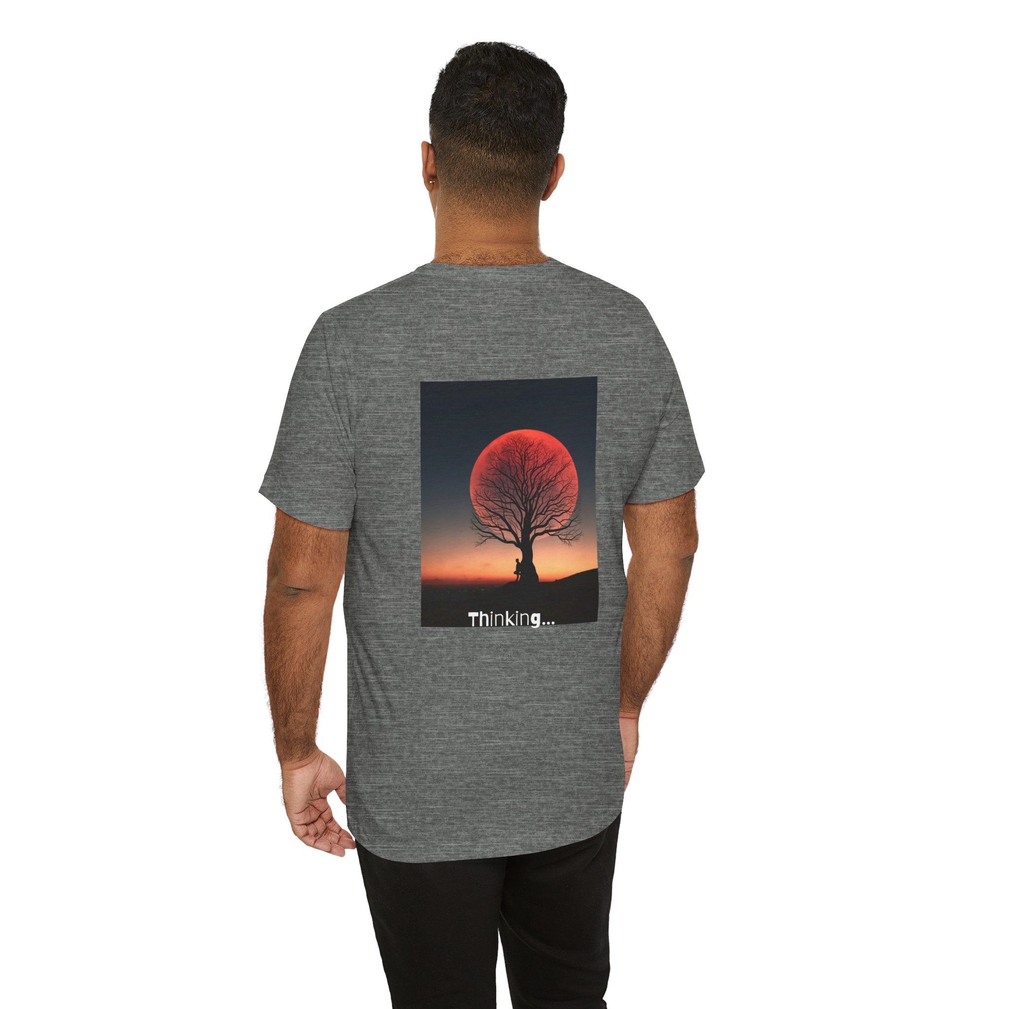 Thinking Tree Graphic Tee for Nature Lovers