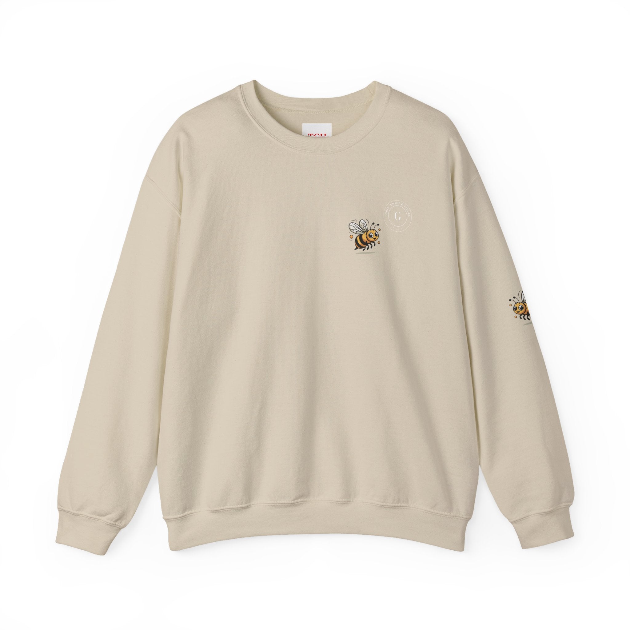 Honey Bee Inspiration Crewneck Sweatshirt