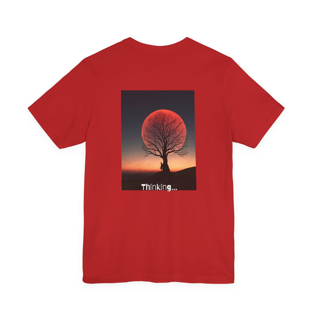 Thinking Tree Graphic Tee for Nature Lovers