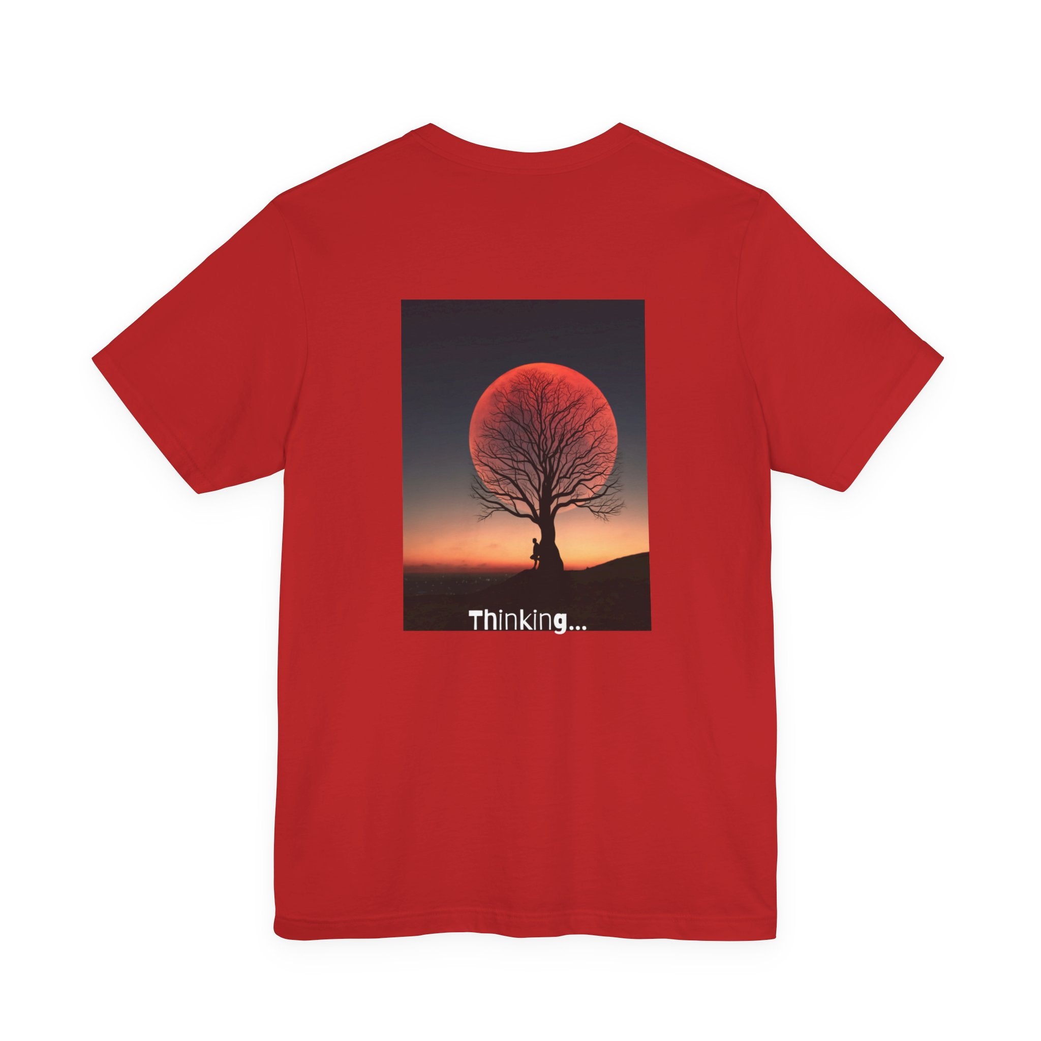 Thinking Tree Graphic Tee for Nature Lovers