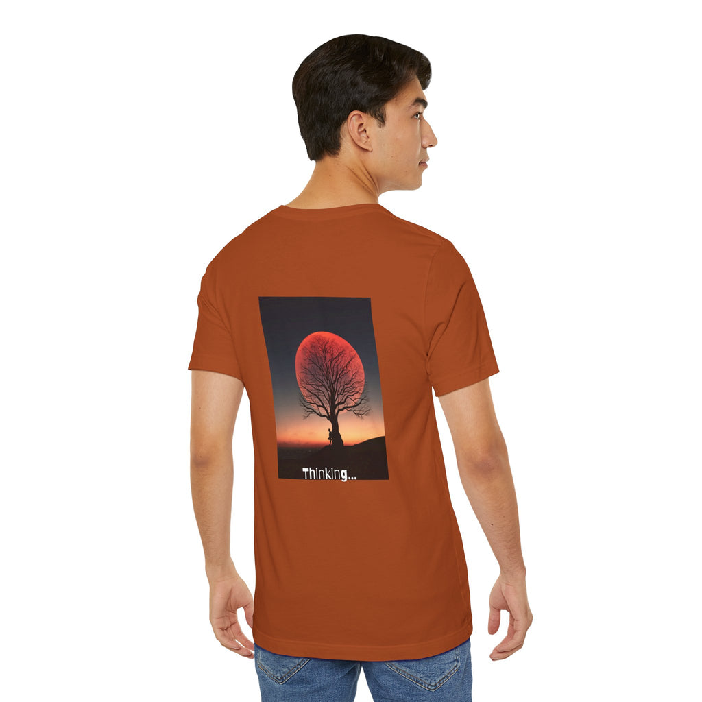 Thinking Tree Graphic Tee for Nature Lovers