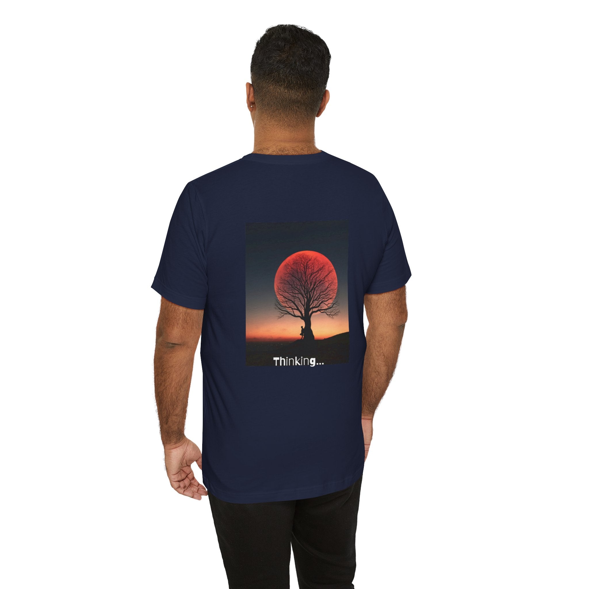 Thinking Tree Graphic Tee for Nature Lovers
