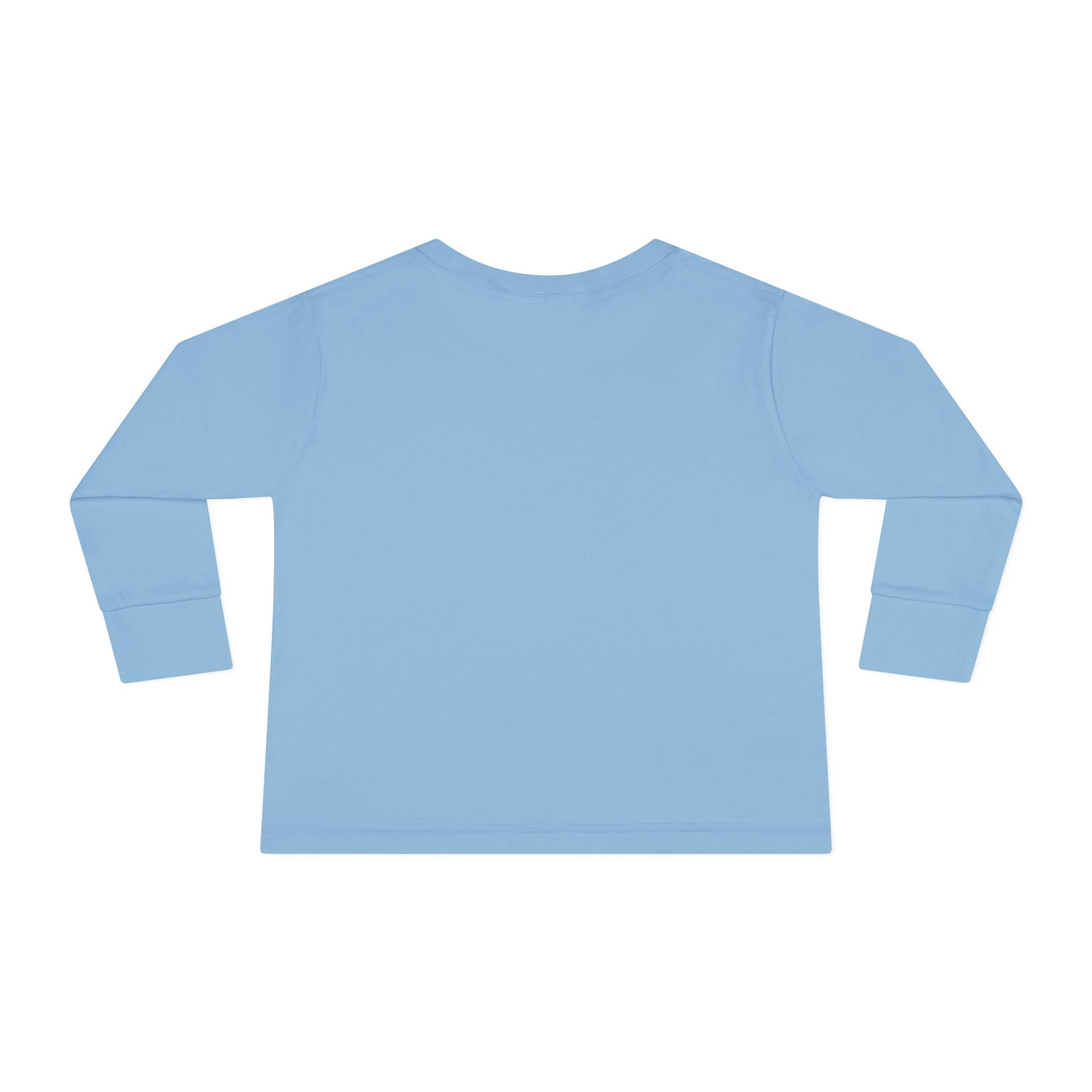 Highland Calf Toddler Long Sleeve Tee — Cute Farm Animal Kids Shirt