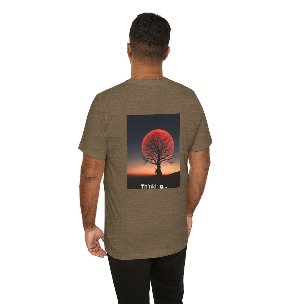 Thinking Tree Graphic Tee for Nature Lovers