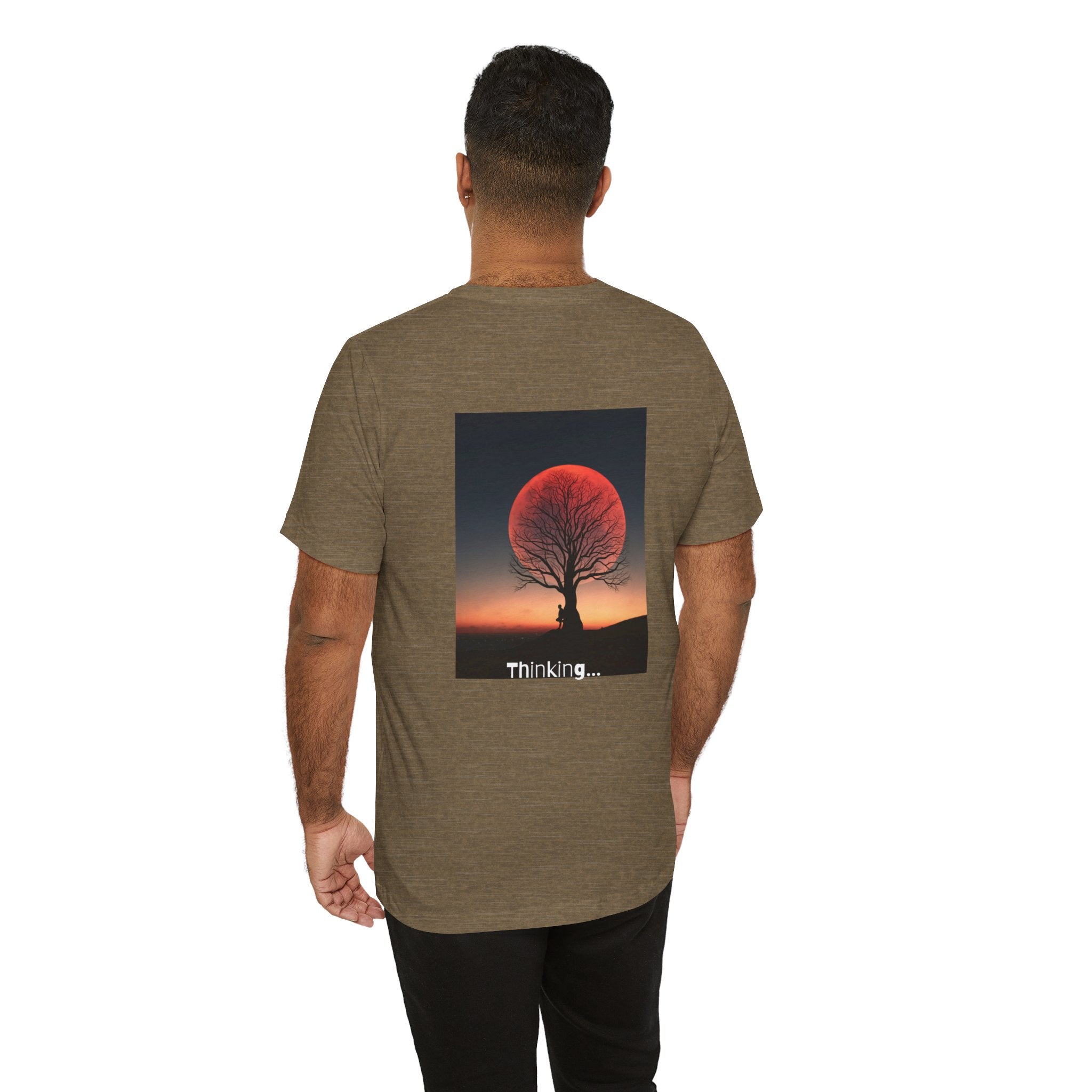 Thinking Tree Graphic Tee for Nature Lovers