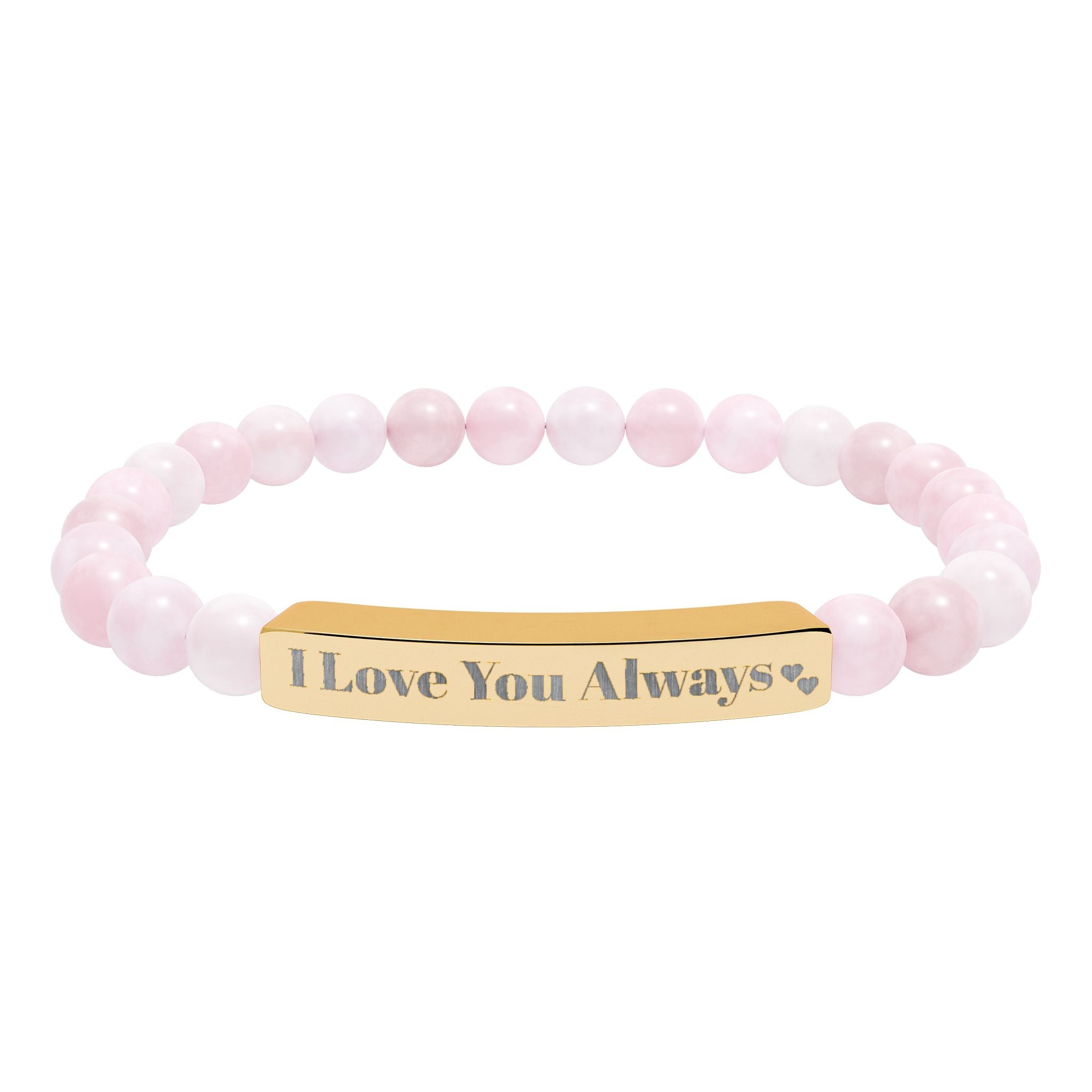 "I love you always" Engraved Bracelet