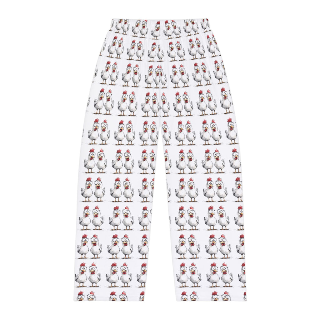 Funny Chicken Print Men's Pajama Pants