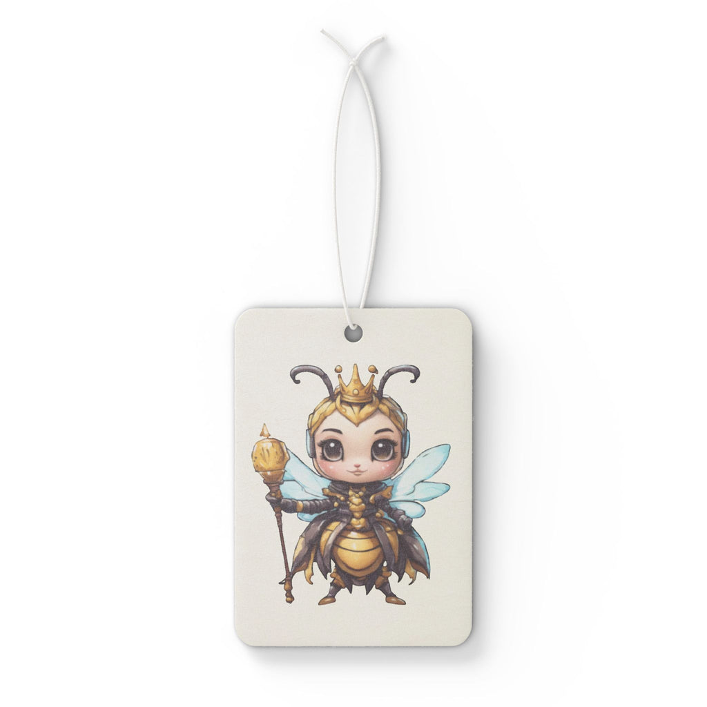 Whimsical Bee Car Air Freshener, Cute Automotive Decor, Bee Gift, Floral Air Freshener, Bee Themed Accessory, Eco-Friendly Scents