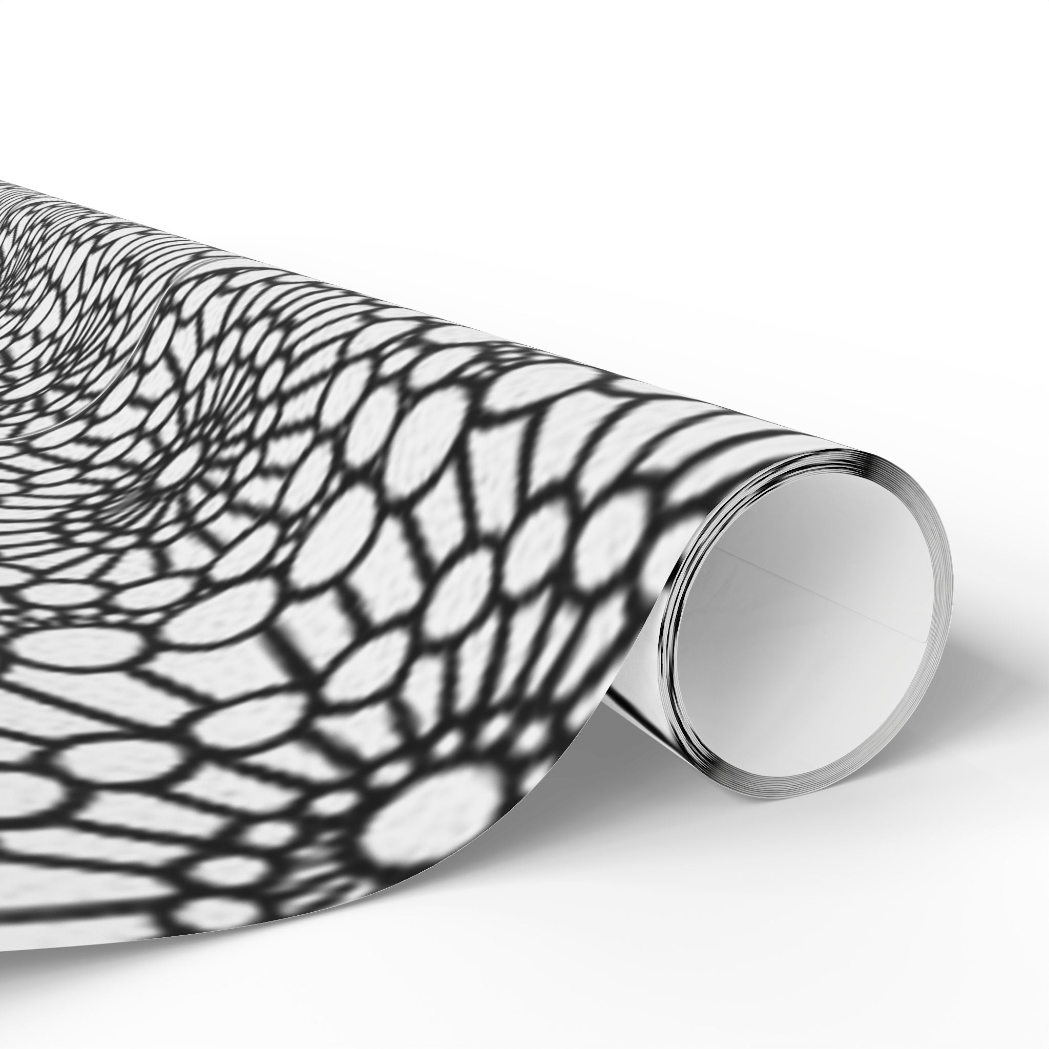 Elegant Geometric Wrapping Paper, Gift Wrap for All Occasions, Modern Black and White Pattern, Birthday, Wedding, Holiday Wrap