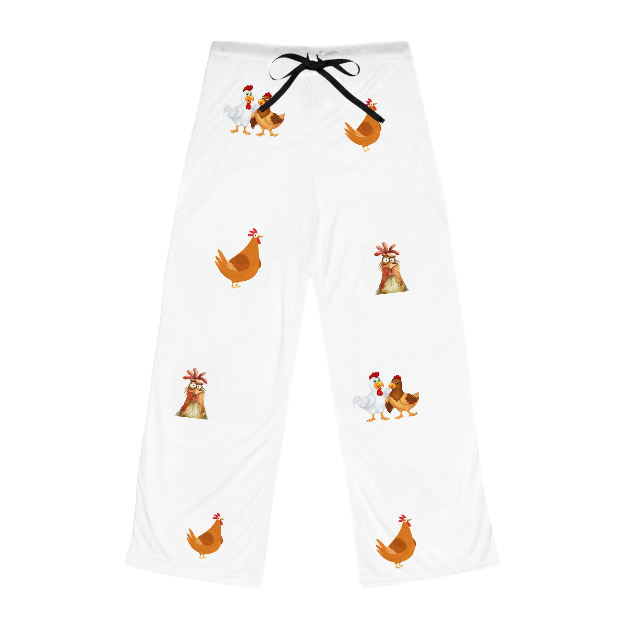 Charming Chicken Women's Pajama Pants, Cozy Sleepwear, Farmhouse Style Nightwear, Gift for Her, Relaxing Loungewear