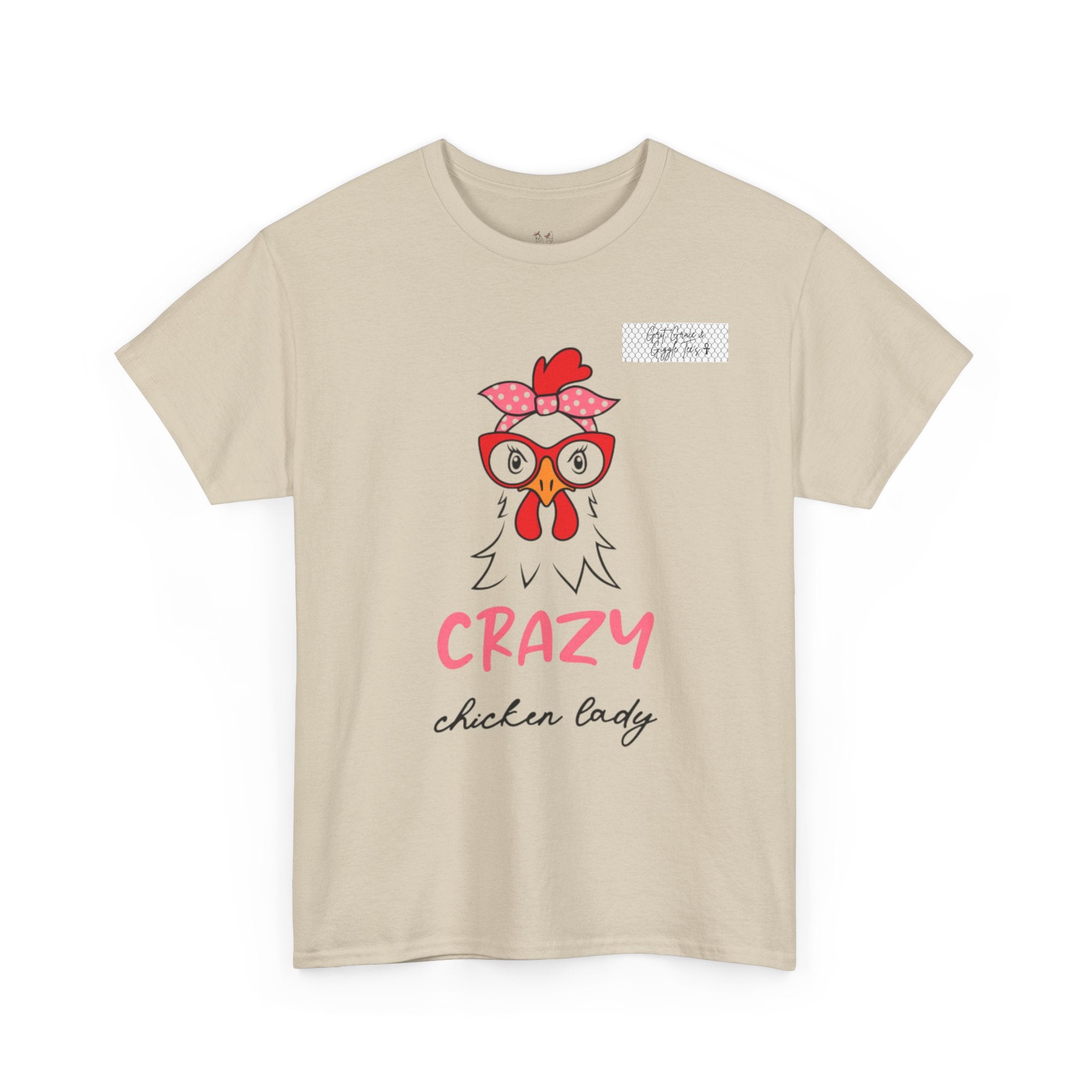 Crazy Chicken Lady Tee, Fun T-Shirt for Chicken Lovers, Perfect Gift for Farmers, Unique Birthday Shirt, Quirky Farm Apparel, [...]