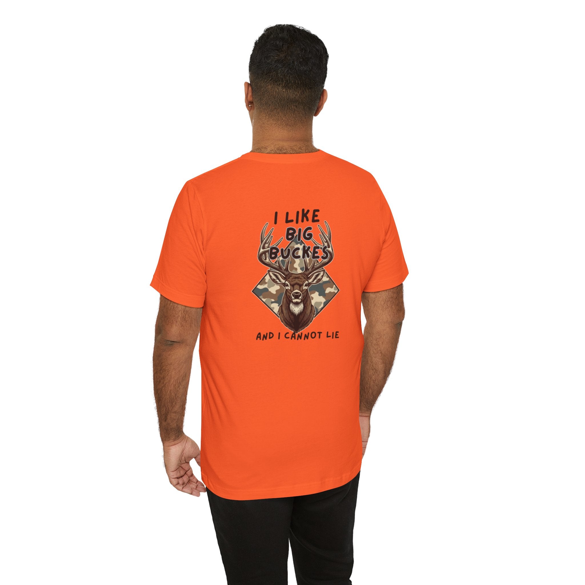 I Like Big Bucks Tee — Funny Hunting Deer T-Shirt (Camo)