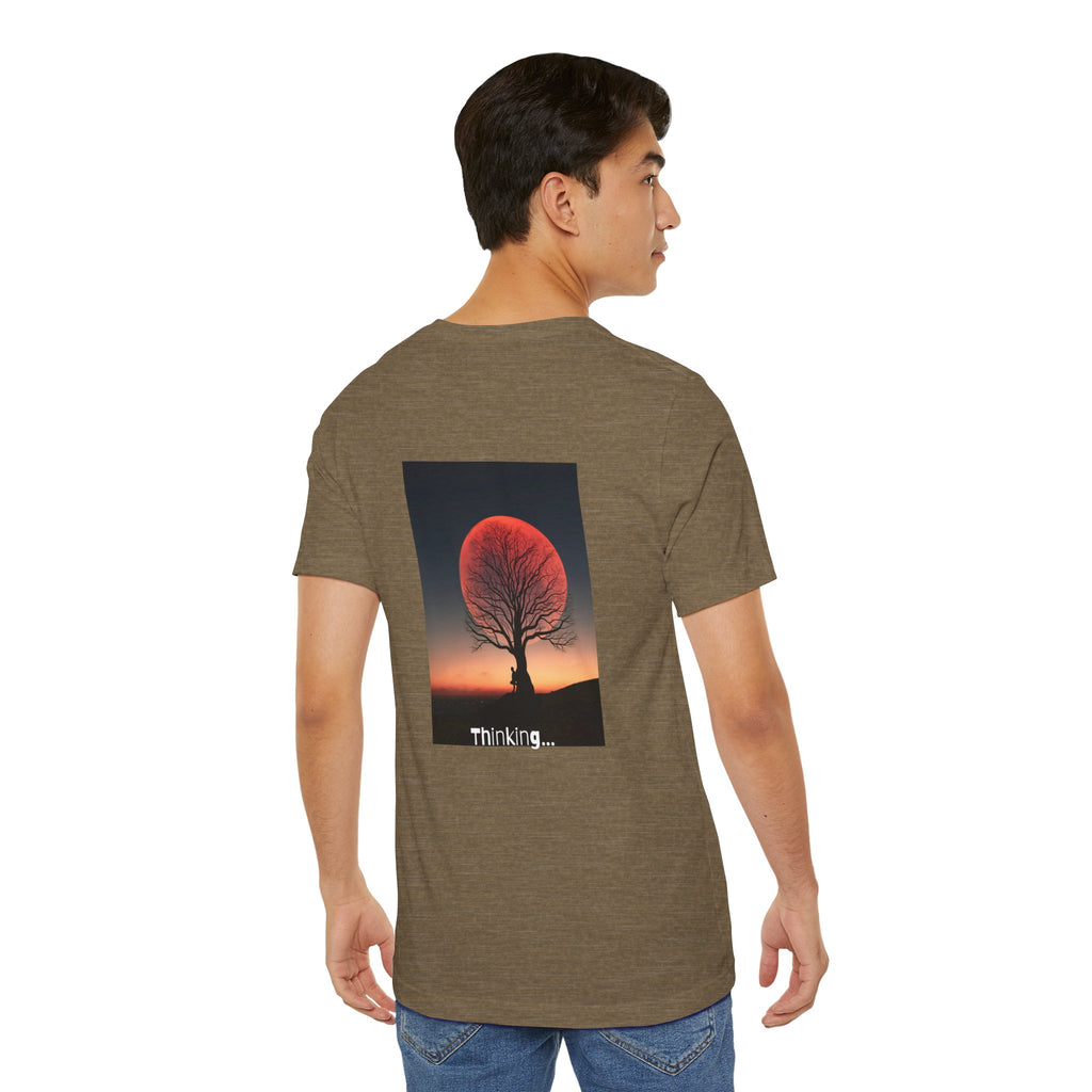 Thinking Tree Graphic Tee for Nature Lovers