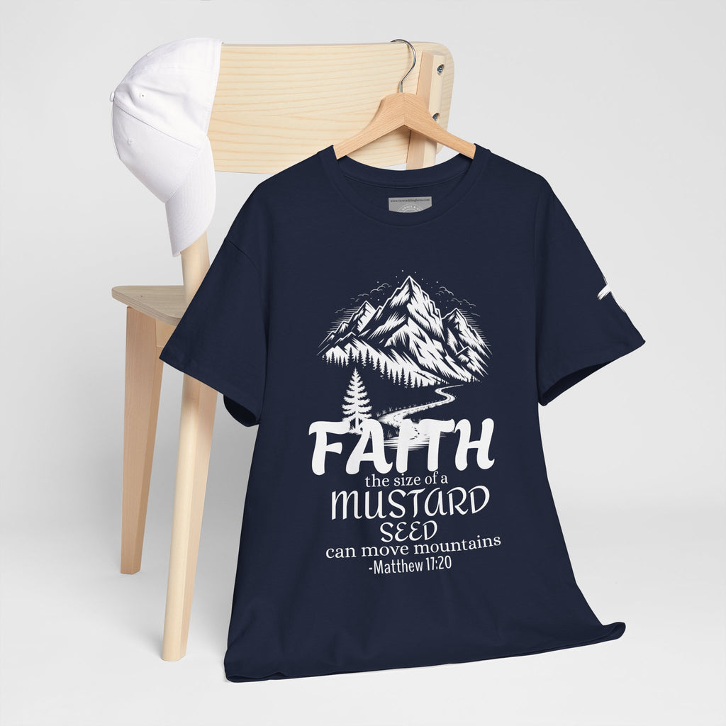 Faith-Inspired Unisex Heavy Cotton Tee