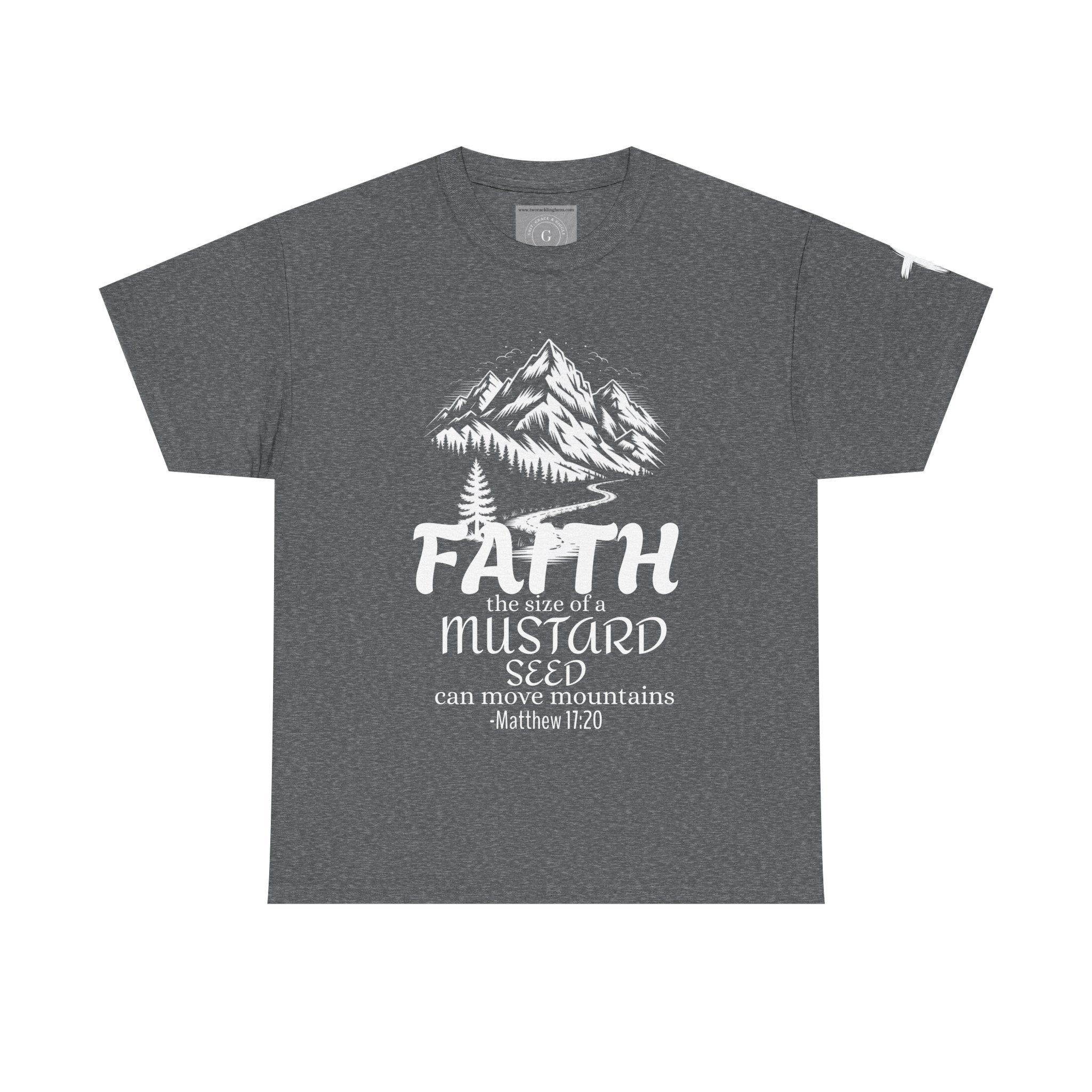 Faith-Inspired Unisex Heavy Cotton Tee