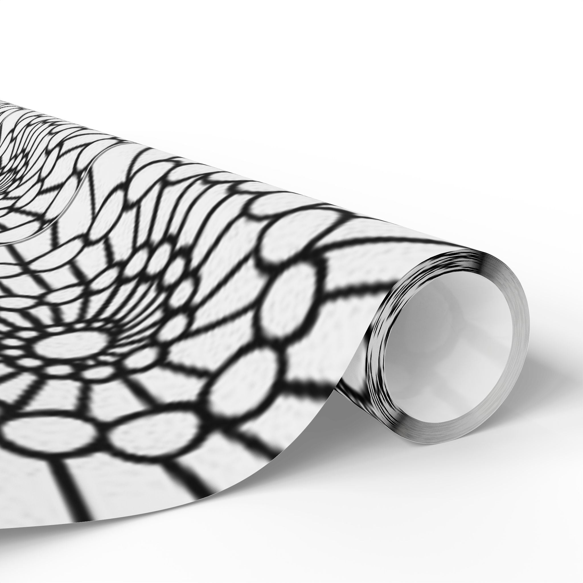 Elegant Geometric Wrapping Paper, Gift Wrap for All Occasions, Modern Black and White Pattern, Birthday, Wedding, Holiday Wrap