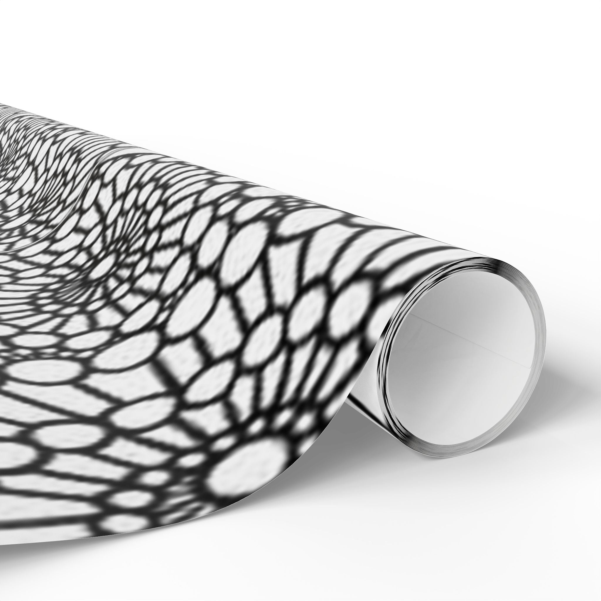 Elegant Geometric Wrapping Paper, Gift Wrap for All Occasions, Modern Black and White Pattern, Birthday, Wedding, Holiday Wrap