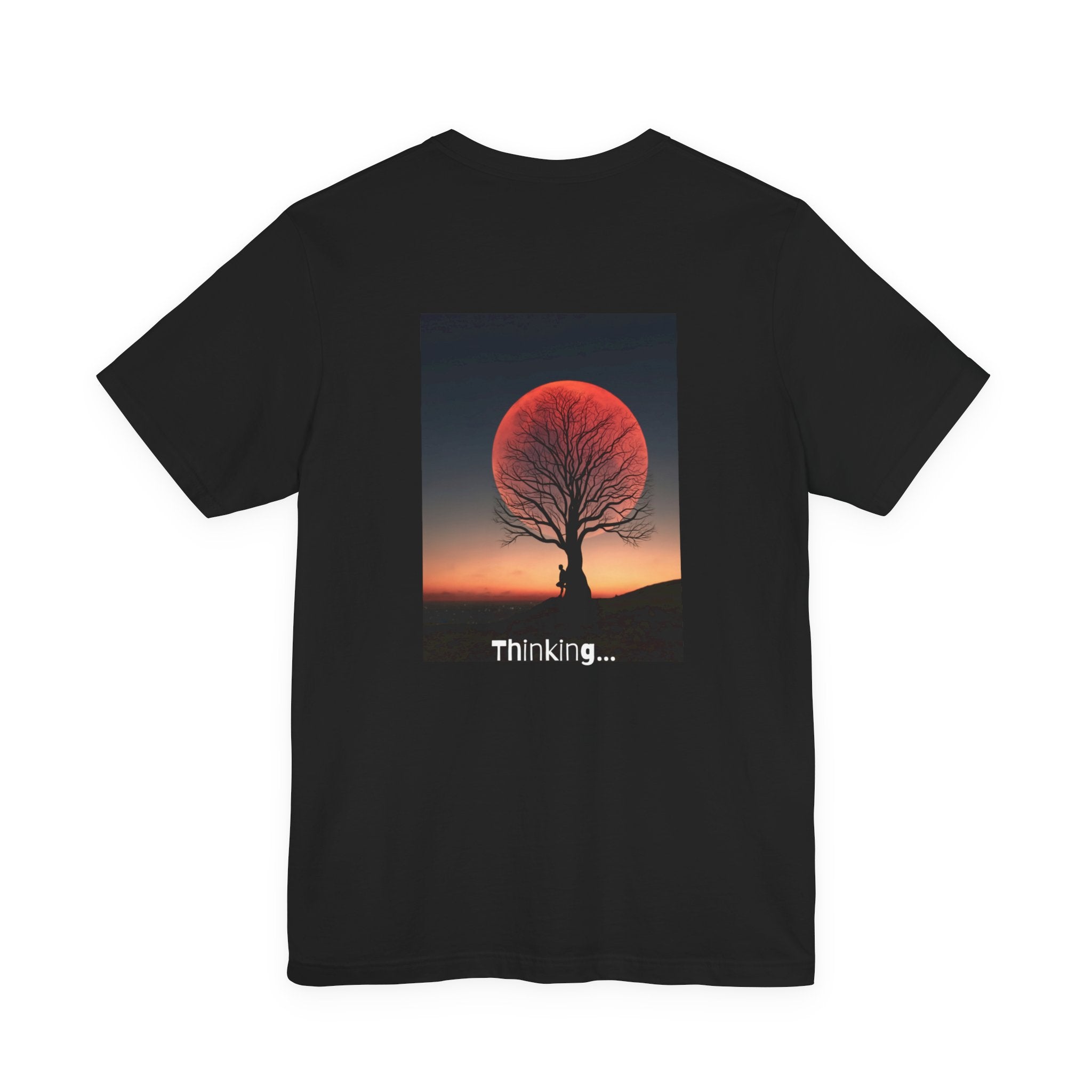 Thinking Tree Graphic Tee for Nature Lovers