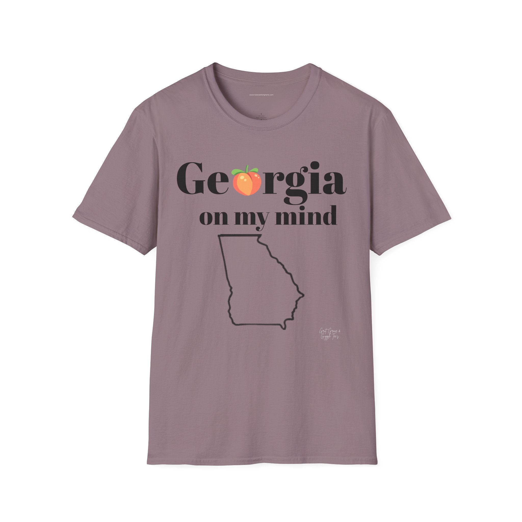 Georgia on my mind Unisex T-Shirt - Vintage Southern State Pride Tee