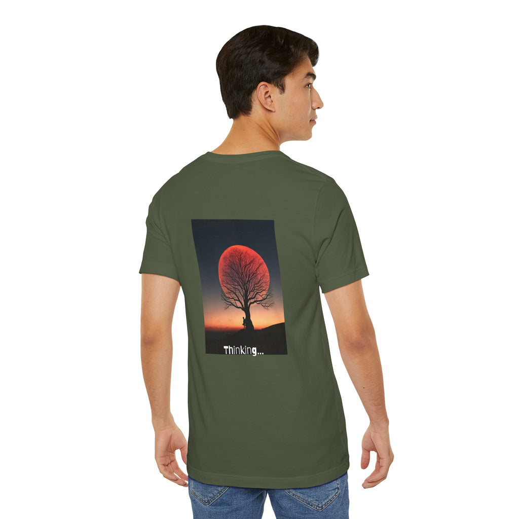 Thinking Tree Graphic Tee for Nature Lovers