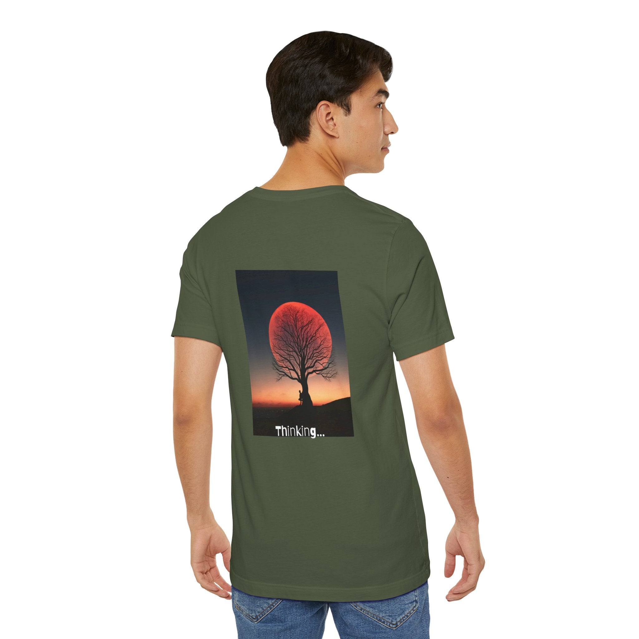 Thinking Tree Graphic Tee for Nature Lovers