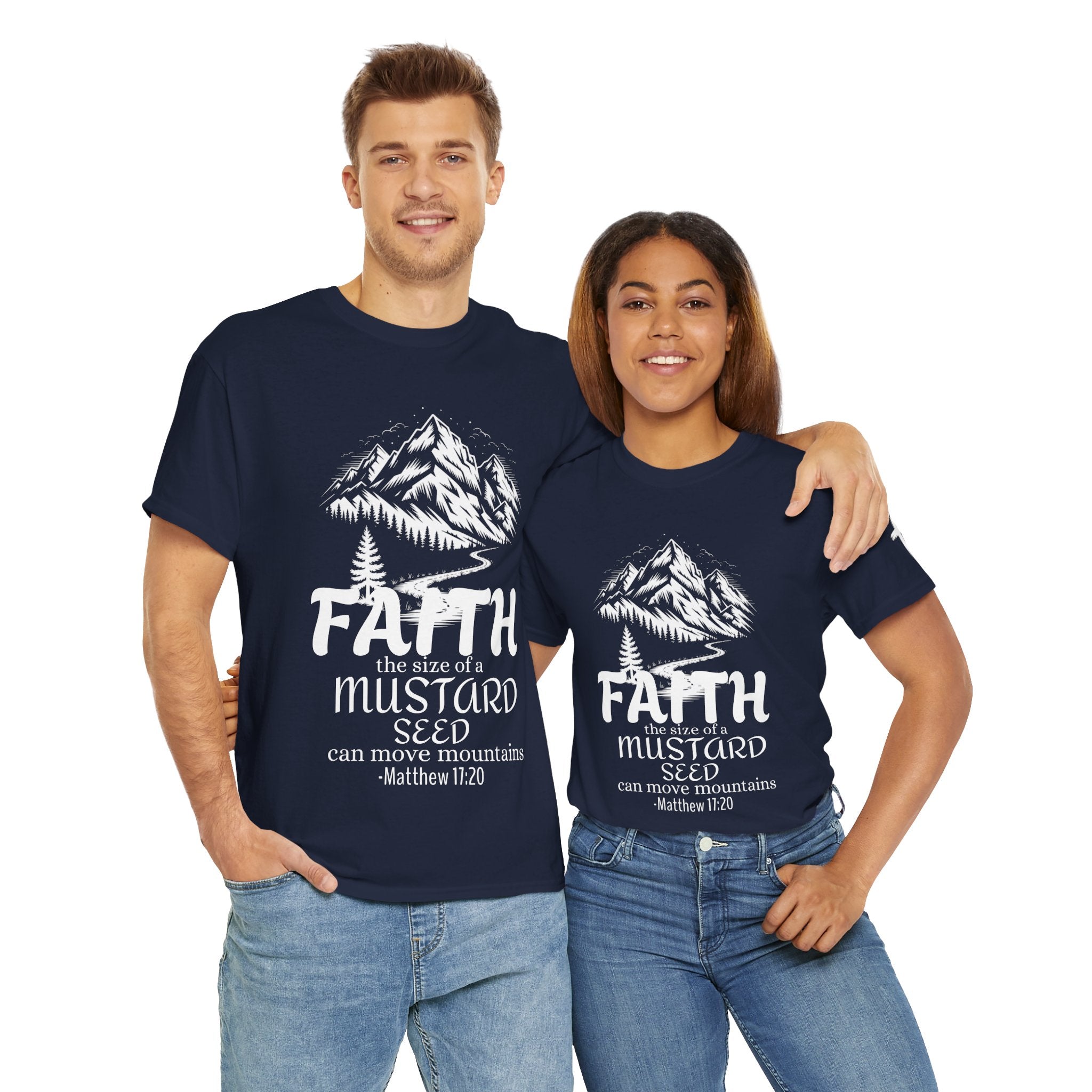 Faith-Inspired Unisex Heavy Cotton Tee