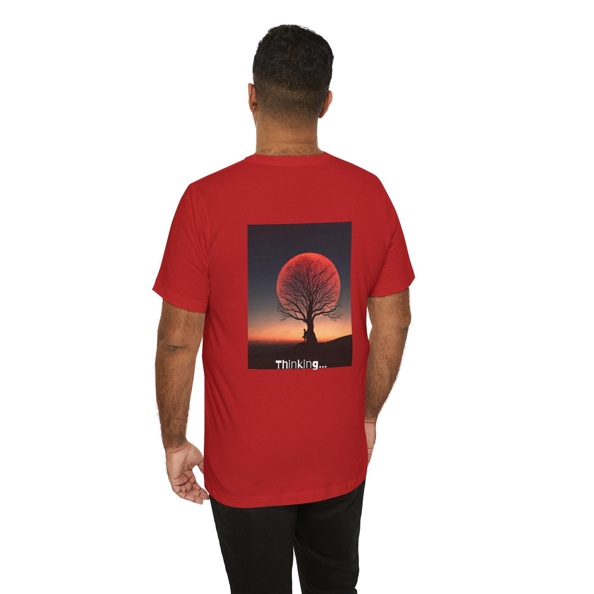 Thinking Tree Graphic Tee for Nature Lovers