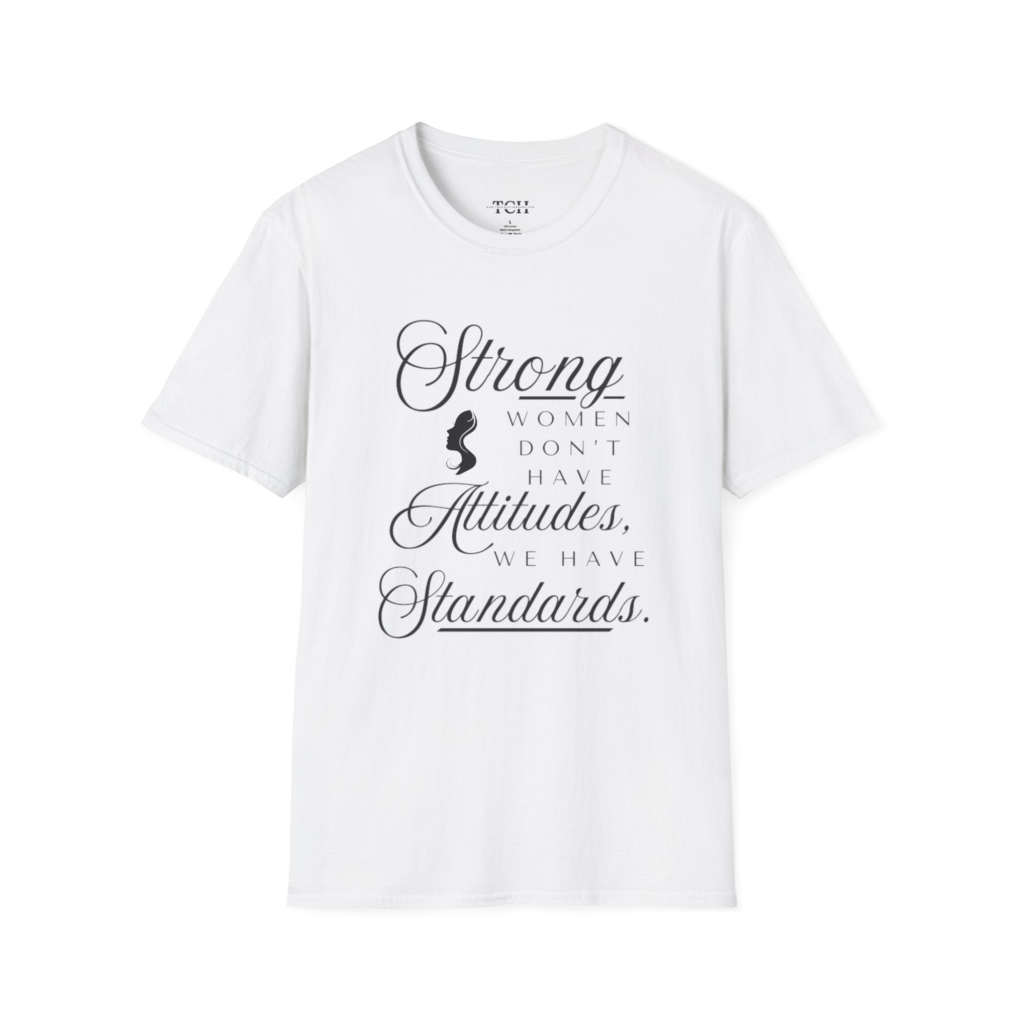 Strong Women Attitude T-Shirt, Empowerment Tee, Gift for Her, Feminist Apparel, Casual Wear, Inspirational Fashion