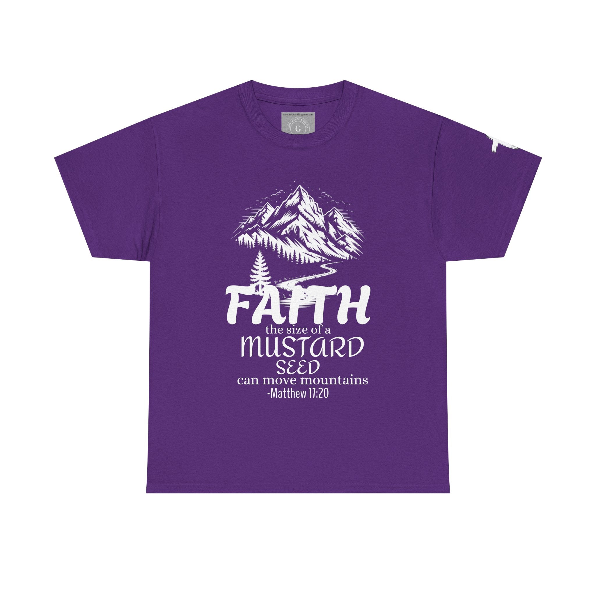 Faith-Inspired Unisex Heavy Cotton Tee