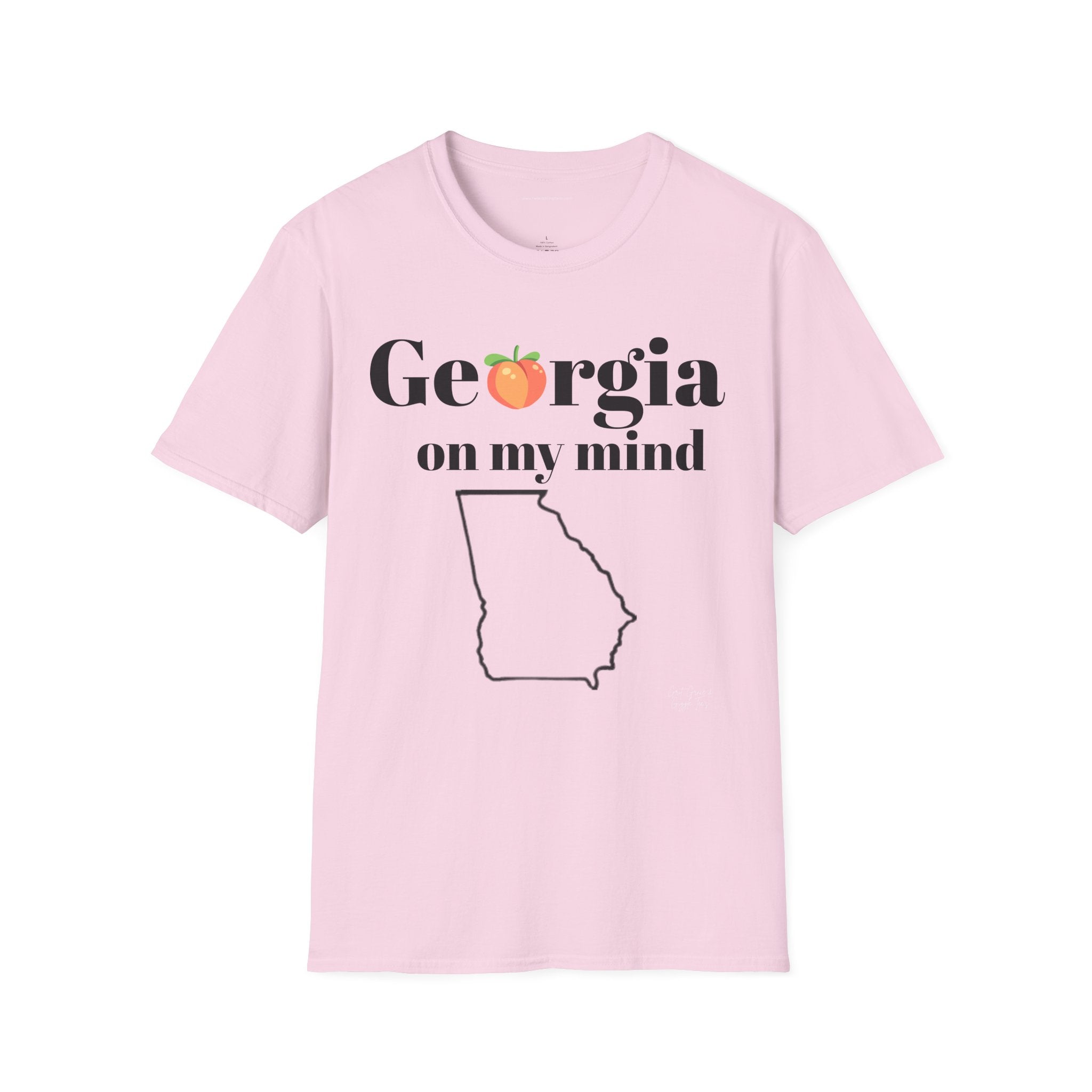 Georgia on my mind Unisex T-Shirt - Vintage Southern State Pride Tee